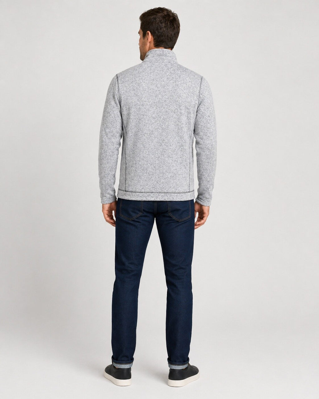 LPO Feinstrickjacke Owen 2 – hellgrau