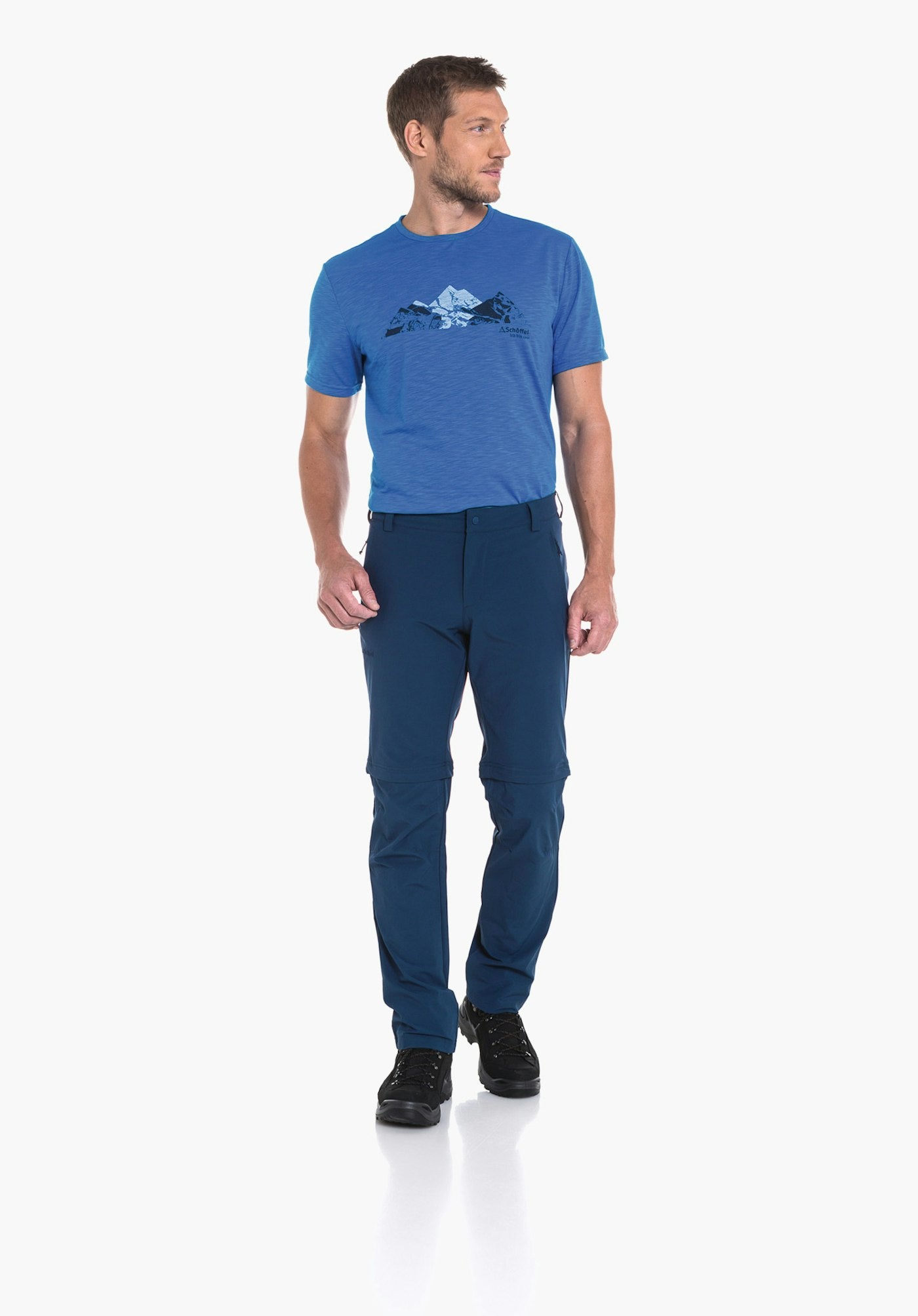 Schöffel Pants Folkstone Zip Off Herren – große Größen
