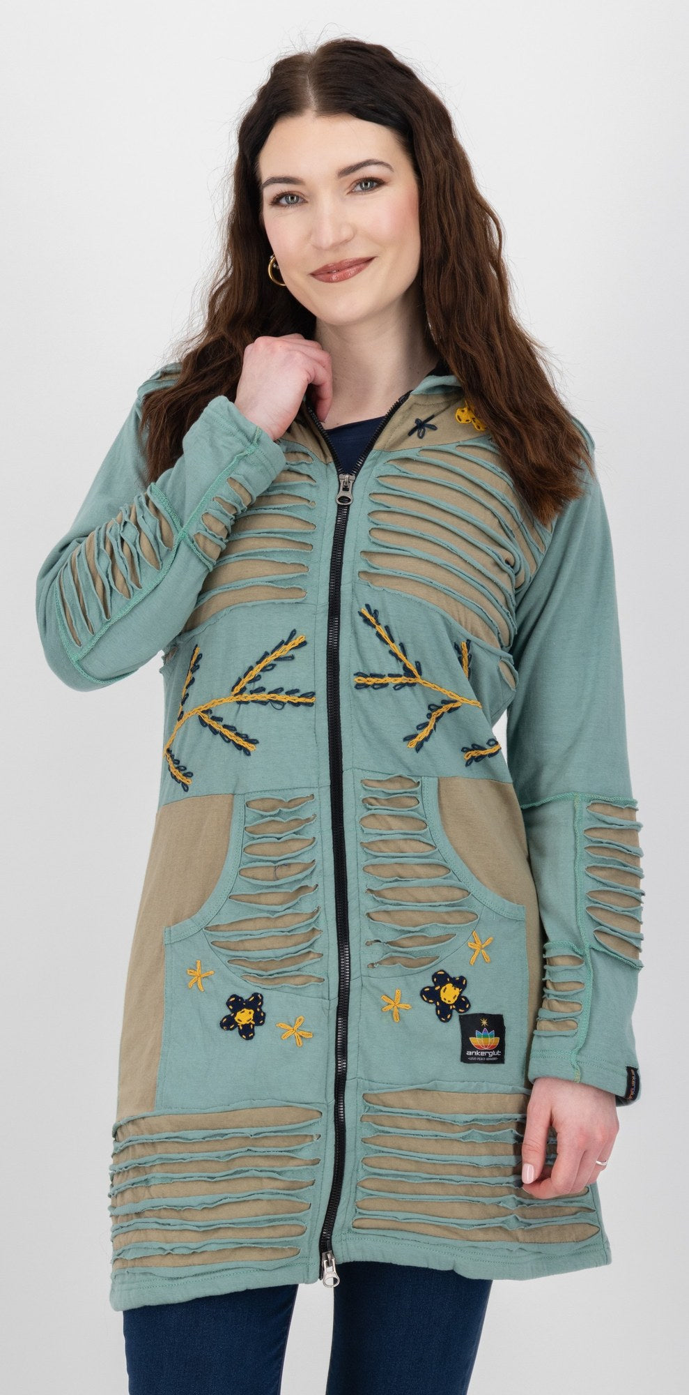 DEPROC ACTIVE Fleecejacke Patchwork Nunavut