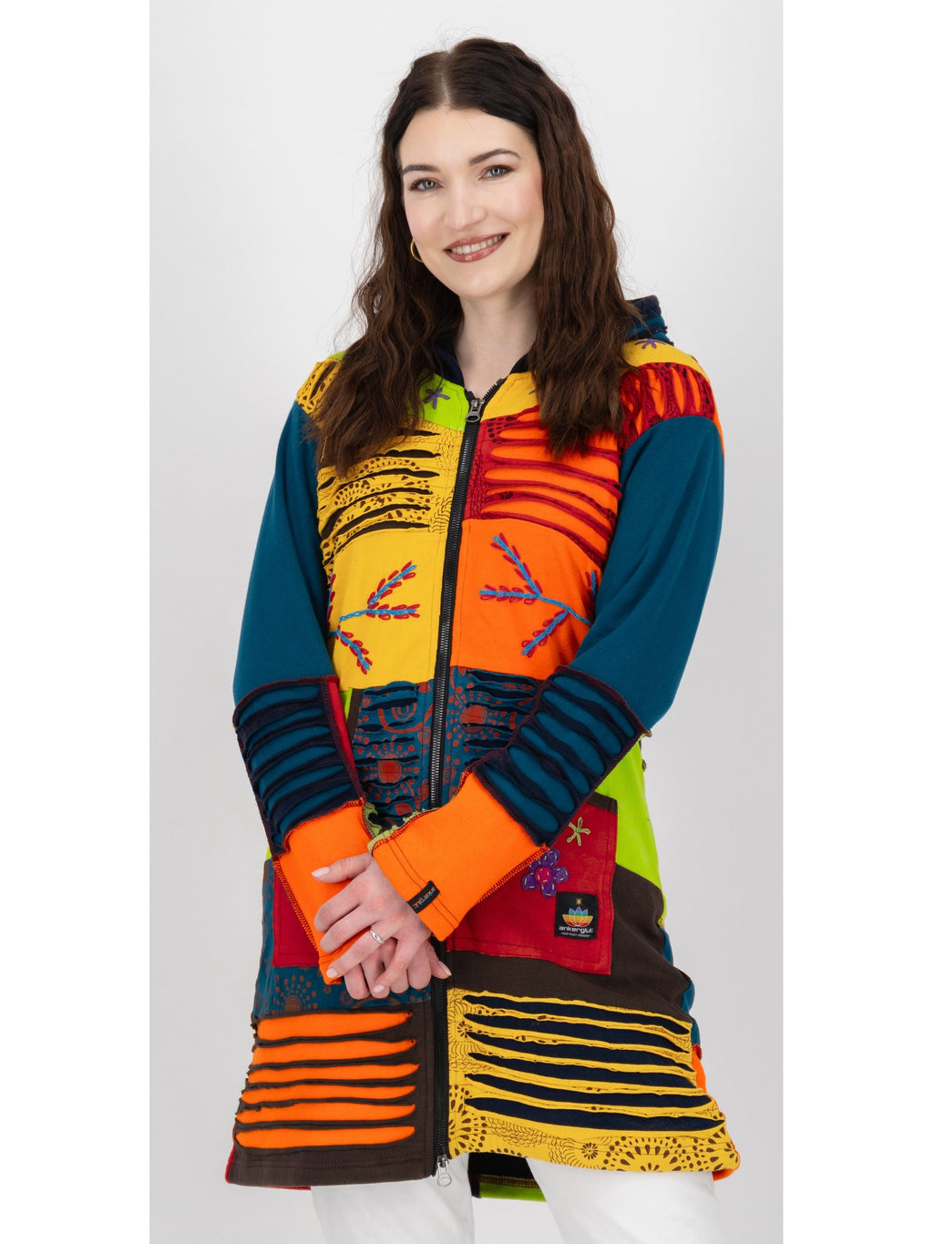 DEPROC ACTIVE Fleecejacke Patchwork Nunavut