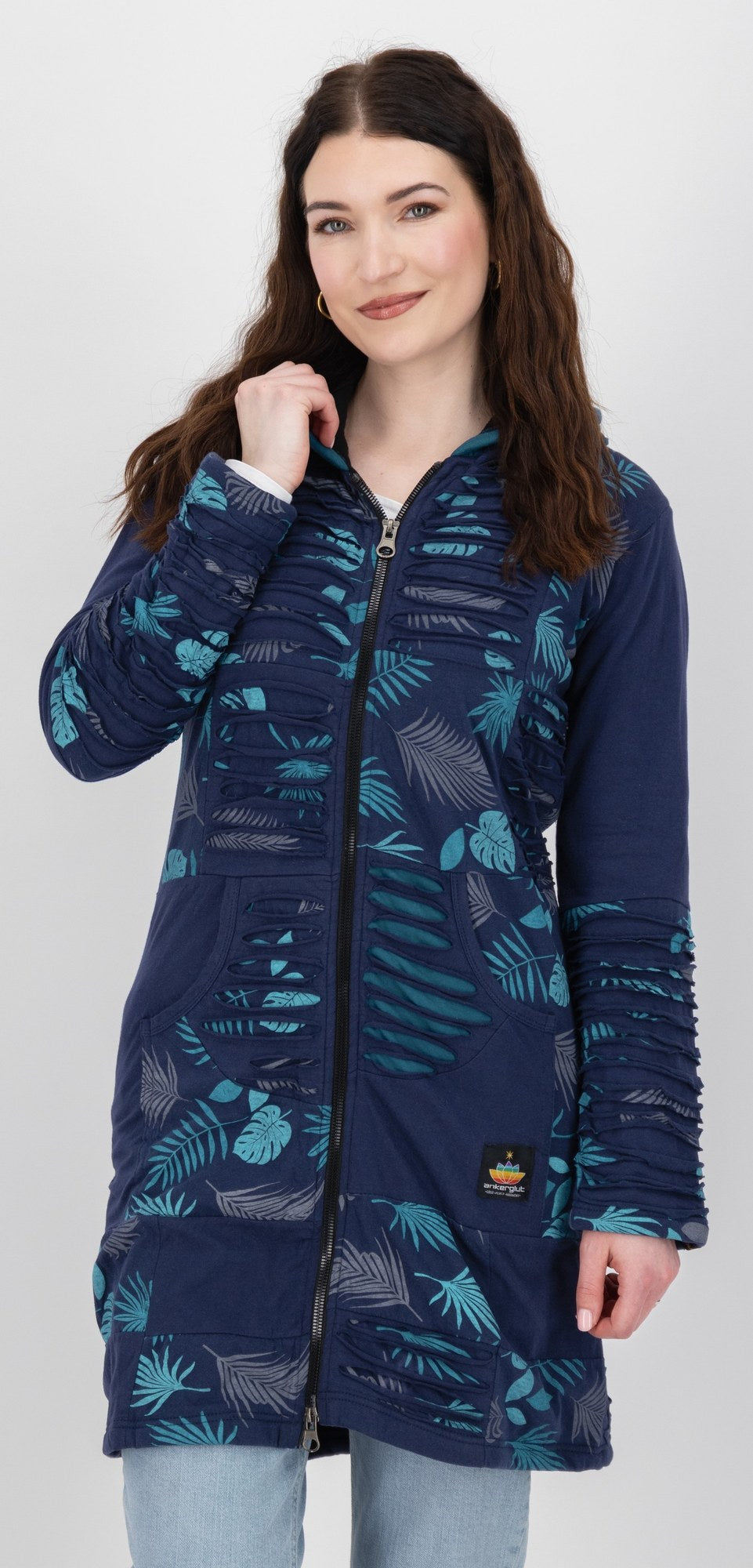 Fleecejacke Patchwork Nunavut
