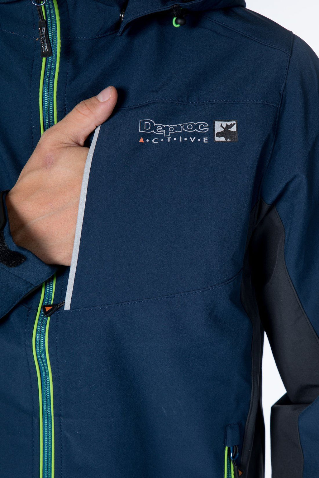 DEPROC Softshelljacke NUNAVUT Navy – Bild 5 (Quelle OSHOP)
