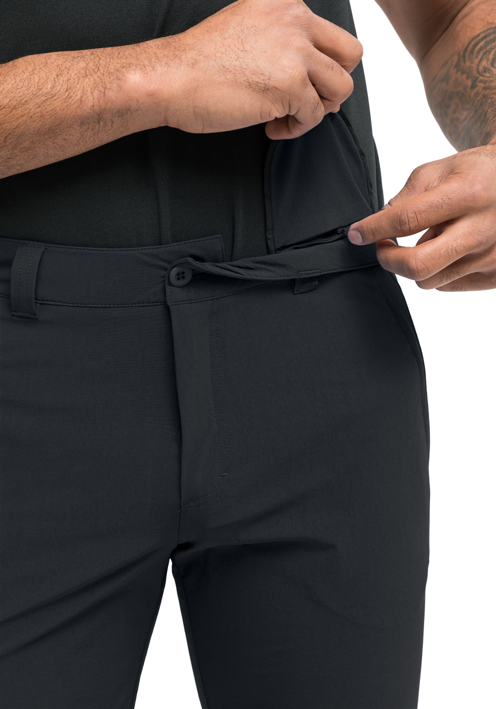 Maier Sports Huang große Größen – black