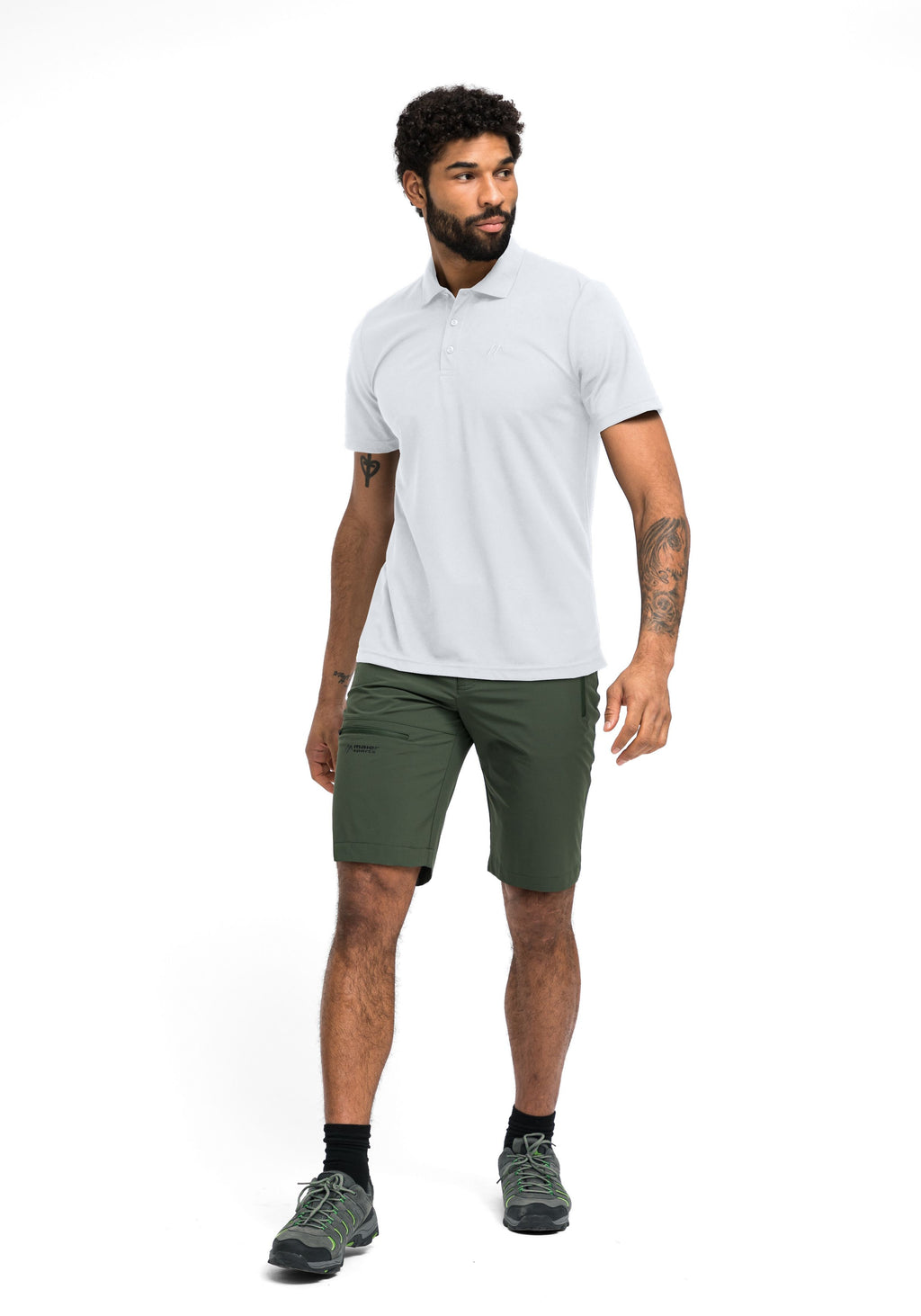 Maier Sports Ulrich große Größen – white