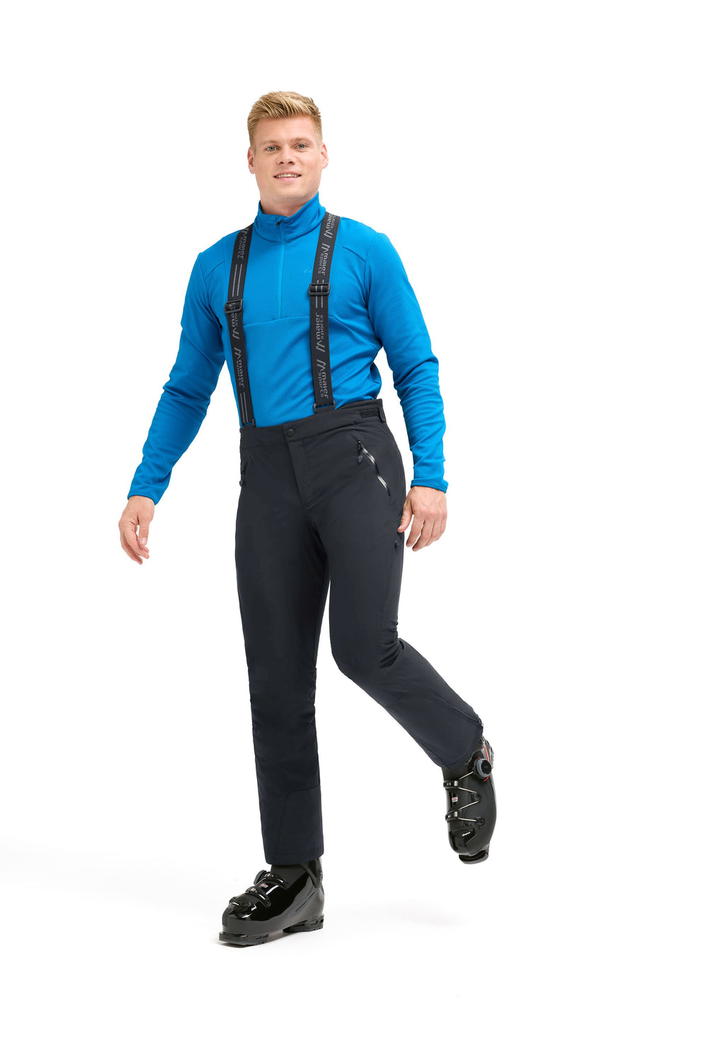 Maier Sports Copper slim große Größen – black