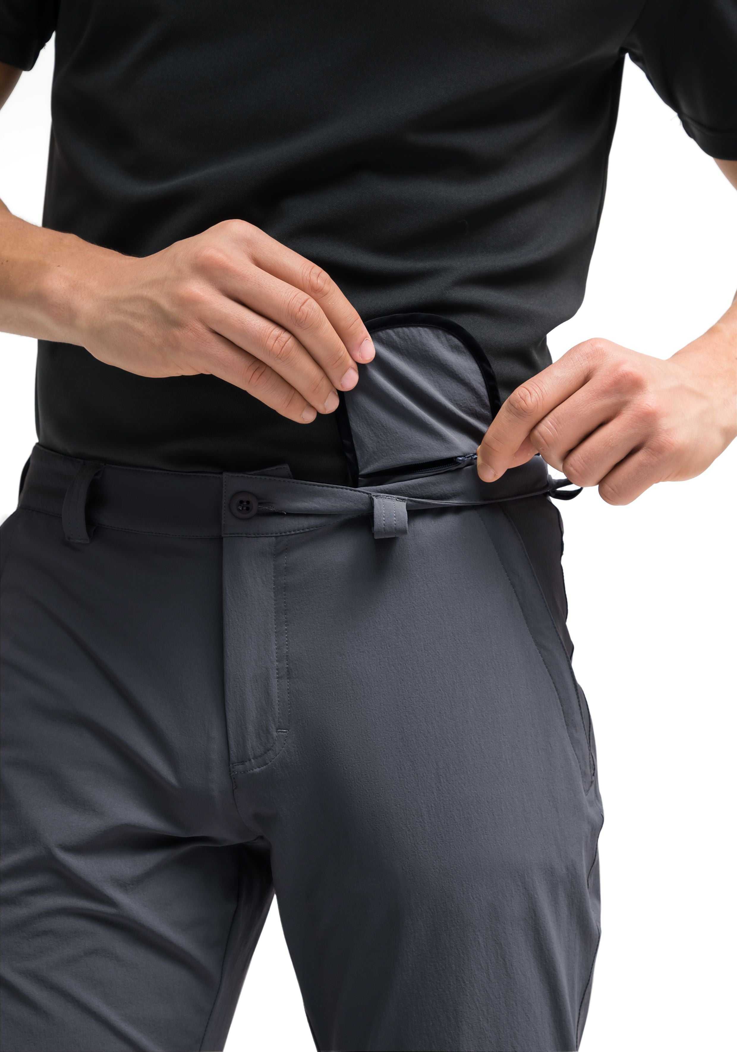 Maier Sports Torid slim große Größen – graphite