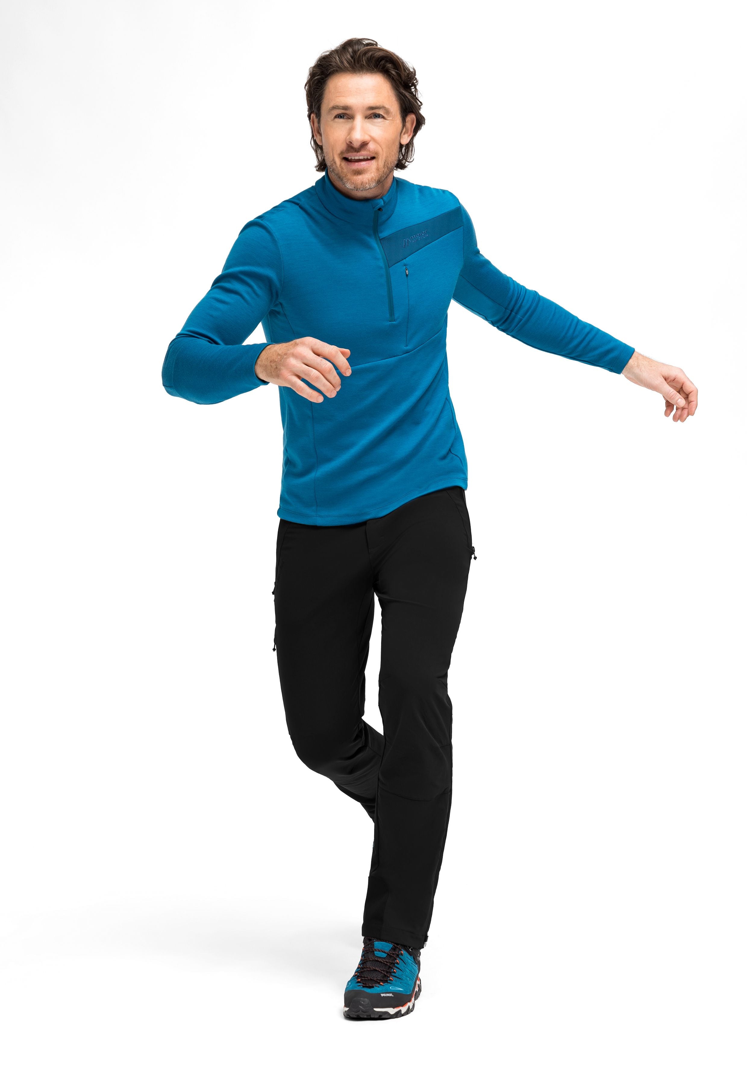 Maier Sports Naturno große Größen – black