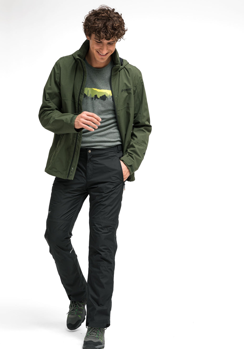 Maier Sports Raindrop M große Größen – black