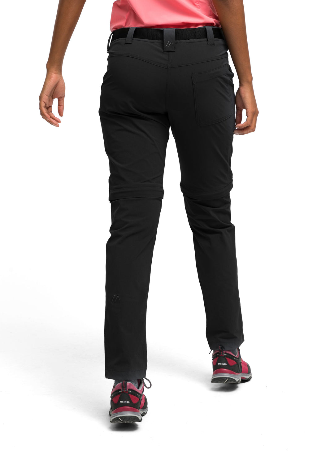 Maier Sports Inara slim zip große Größen – black