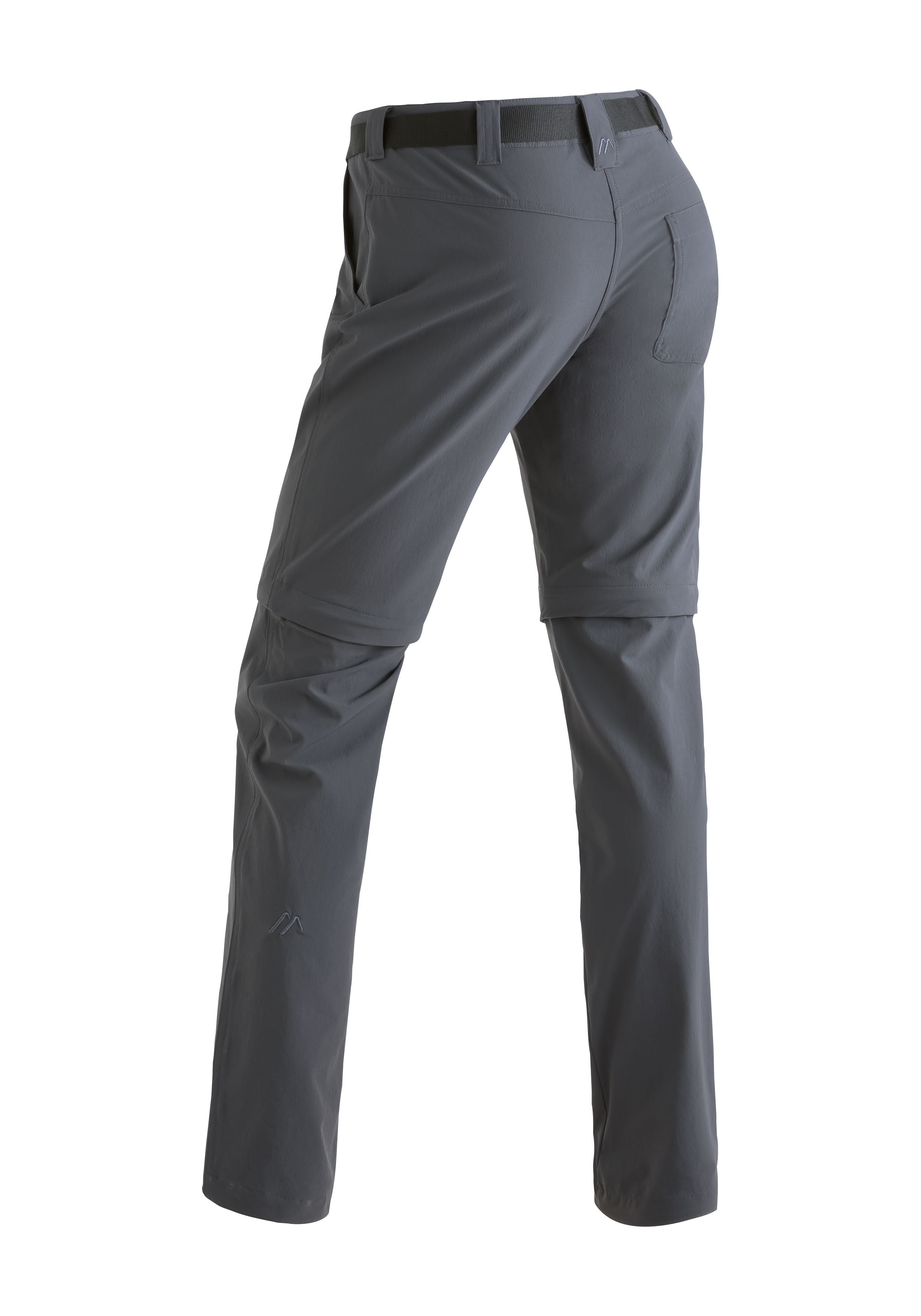 Maier Sports Inara slim zip große Größen – graphite