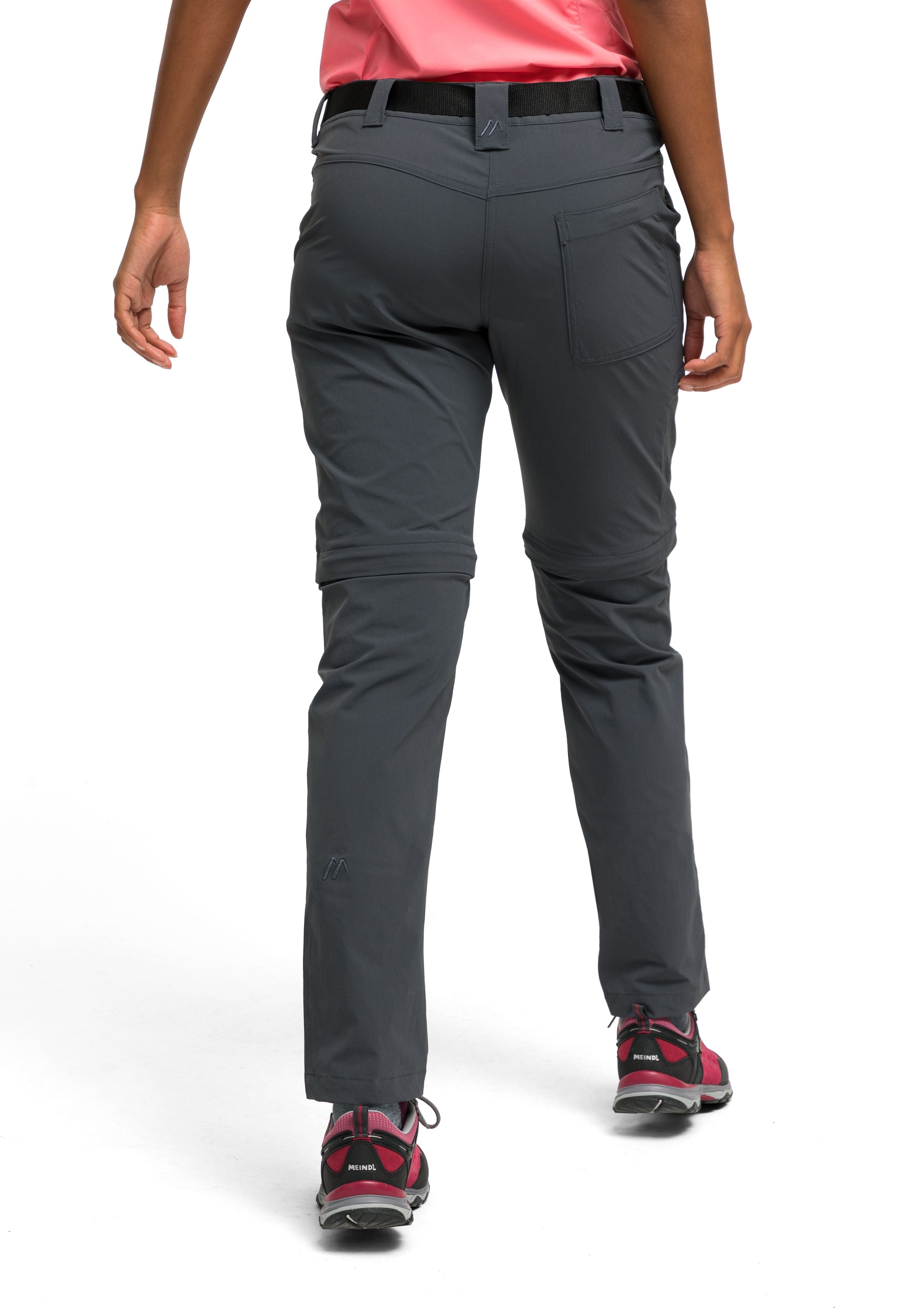 Maier Sports Inara slim zip große Größen – graphite