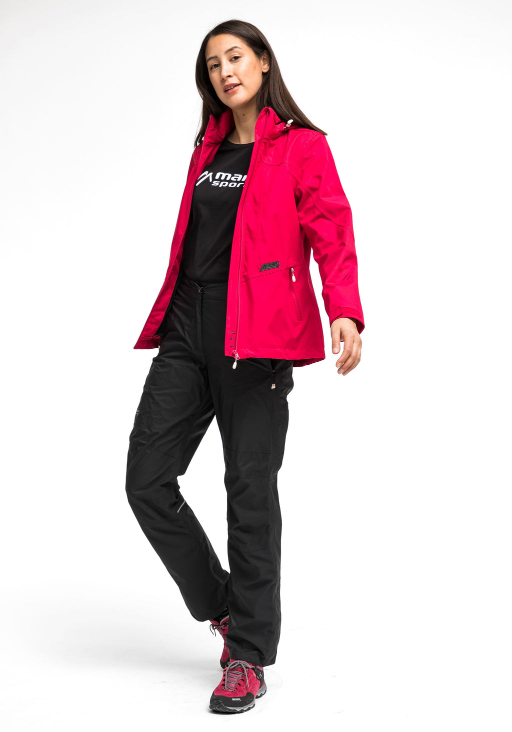 Maier Sports Raindrop L große Größen – black