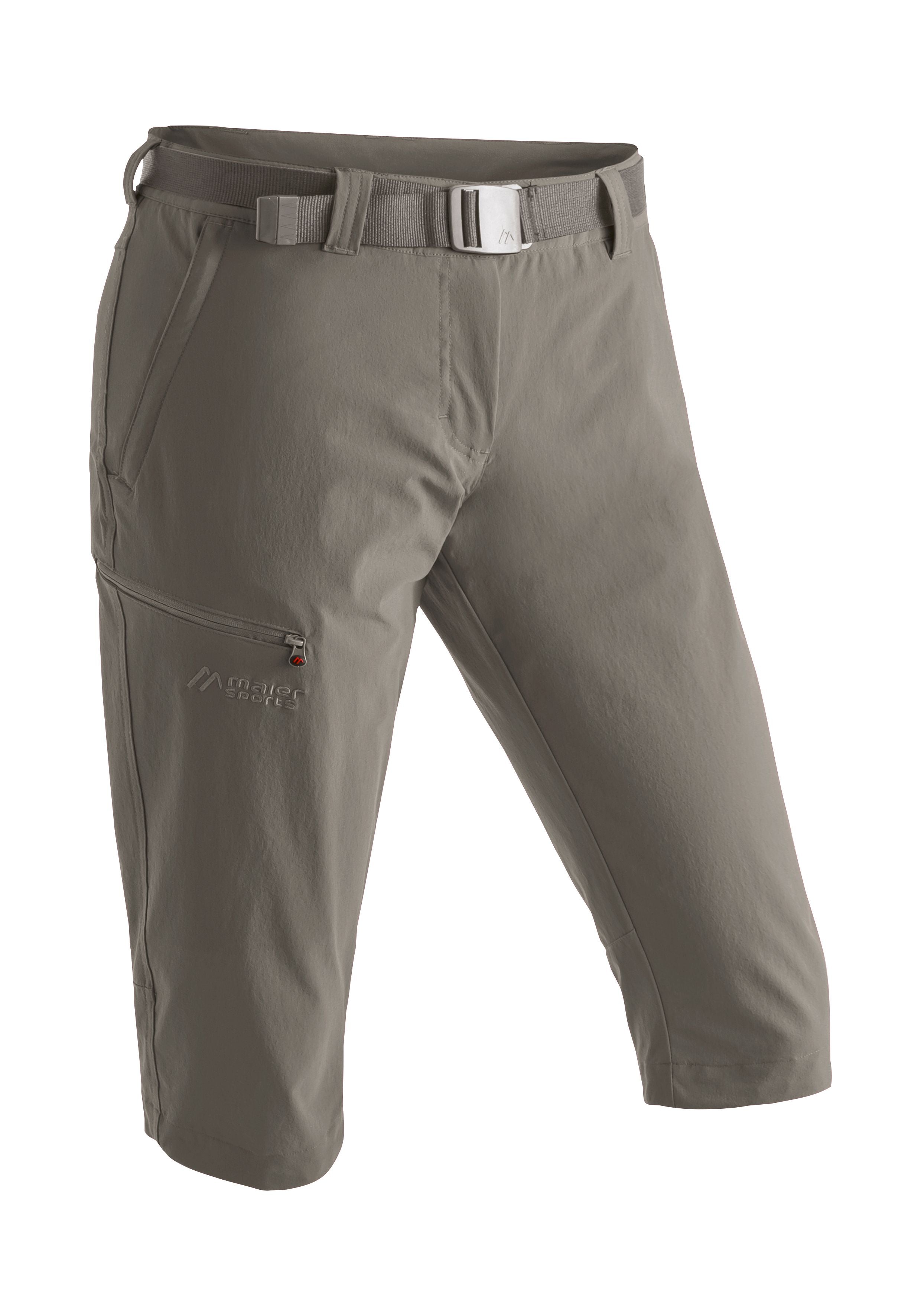 Maier Sports Inara slim 3/4 große Größen – teak