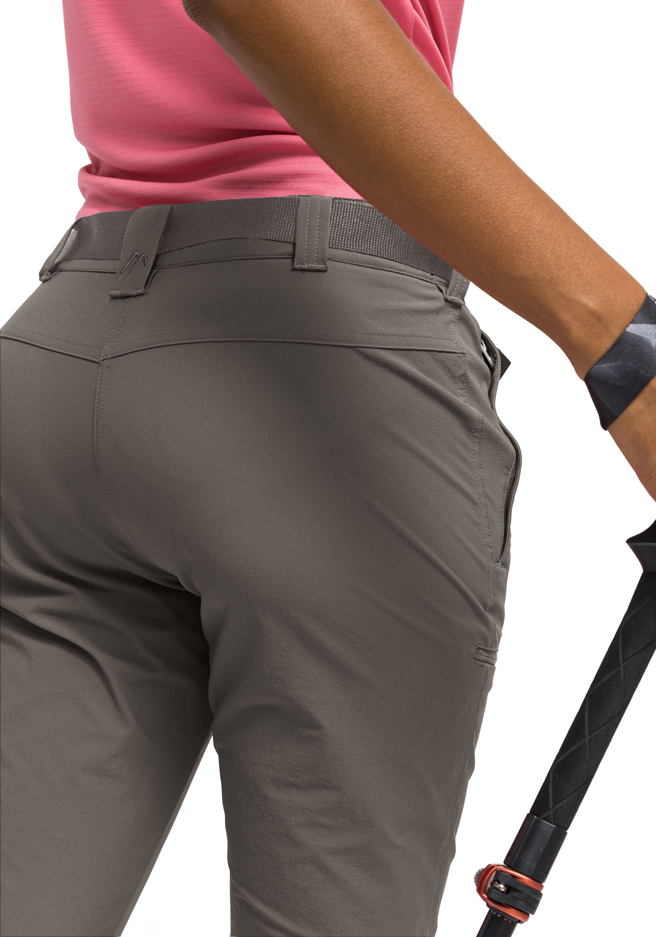 Maier Sports Inara slim 3/4 große Größen – teak