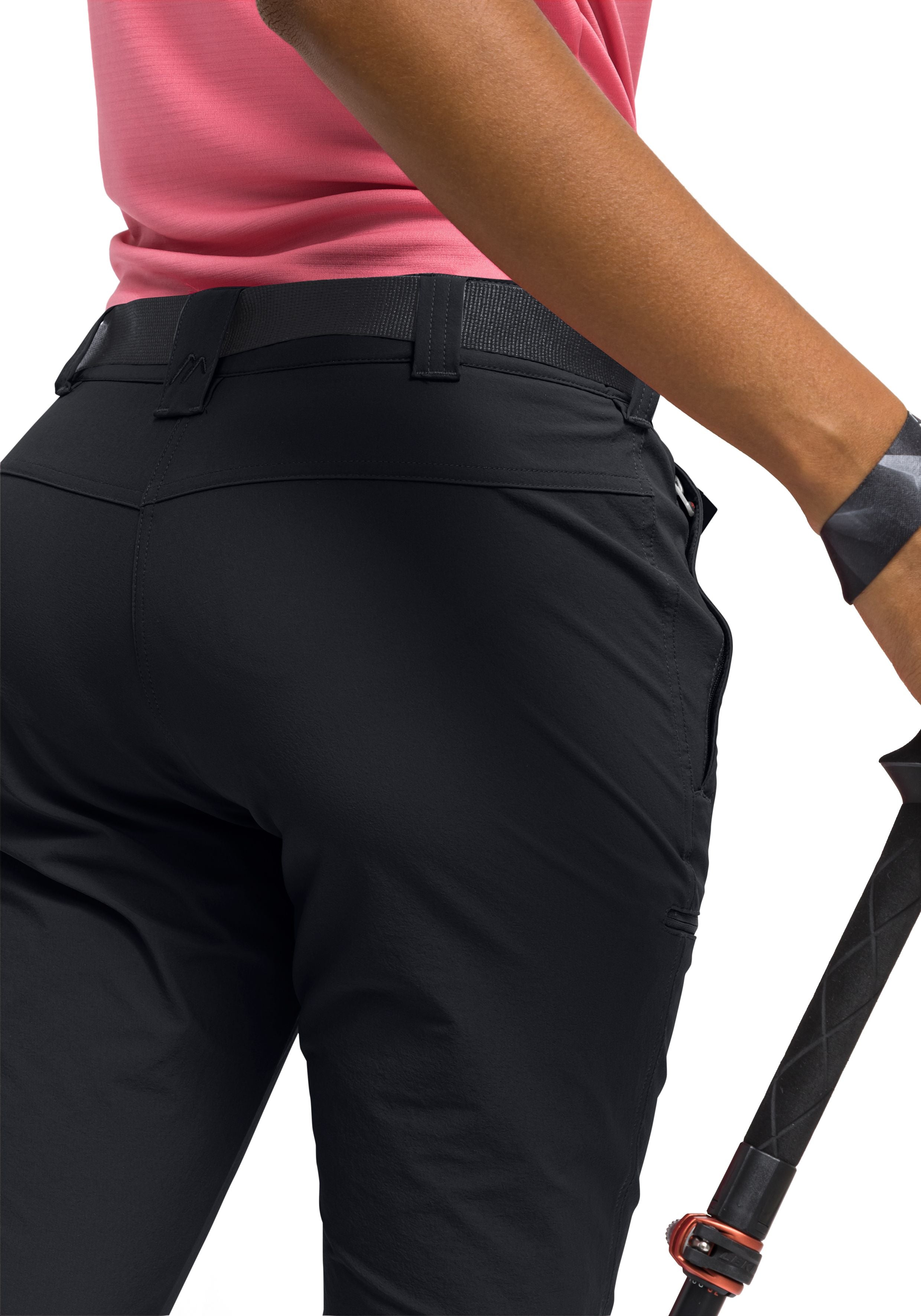 Maier Sports Inara slim 3/4 große Größen – black