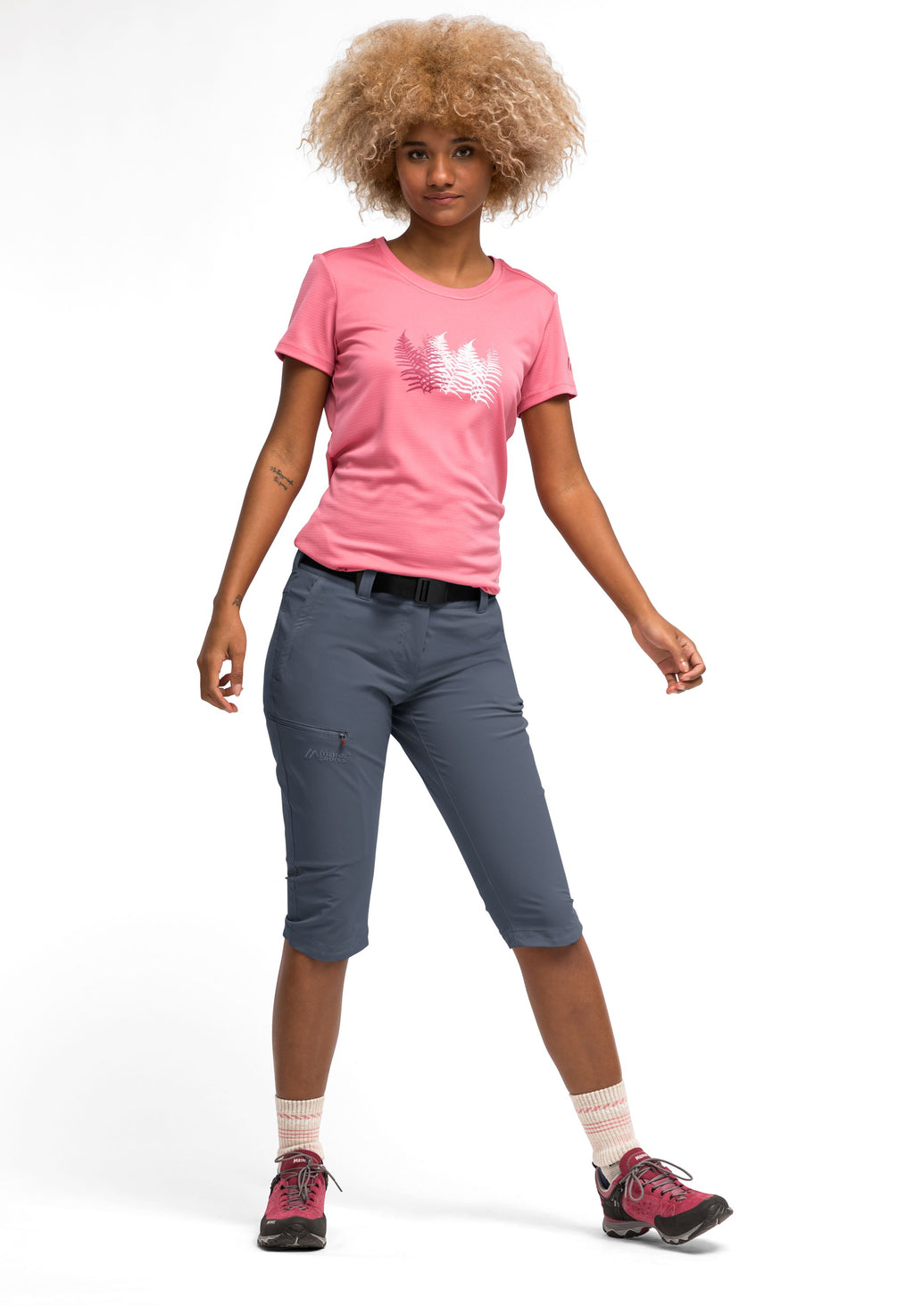 Maier Sports Inara slim 3/4 große Größen – graphite