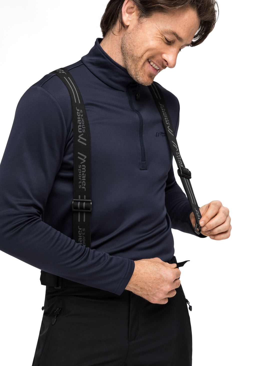 Maier Sports Anton light große Größen – black