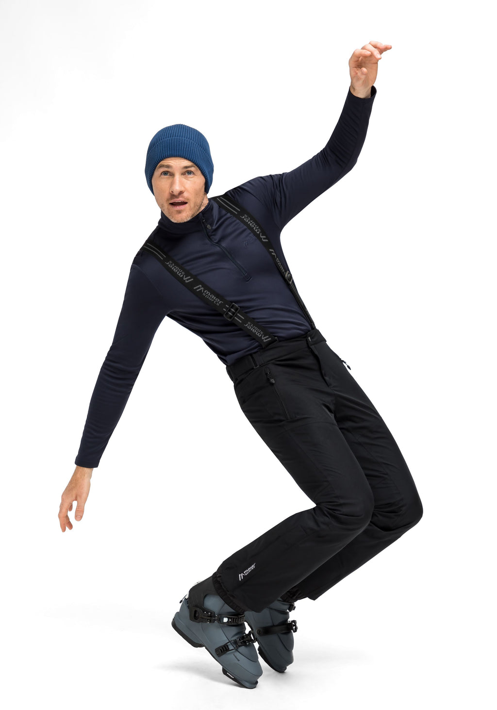 Maier Sports Anton light große Größen – black
