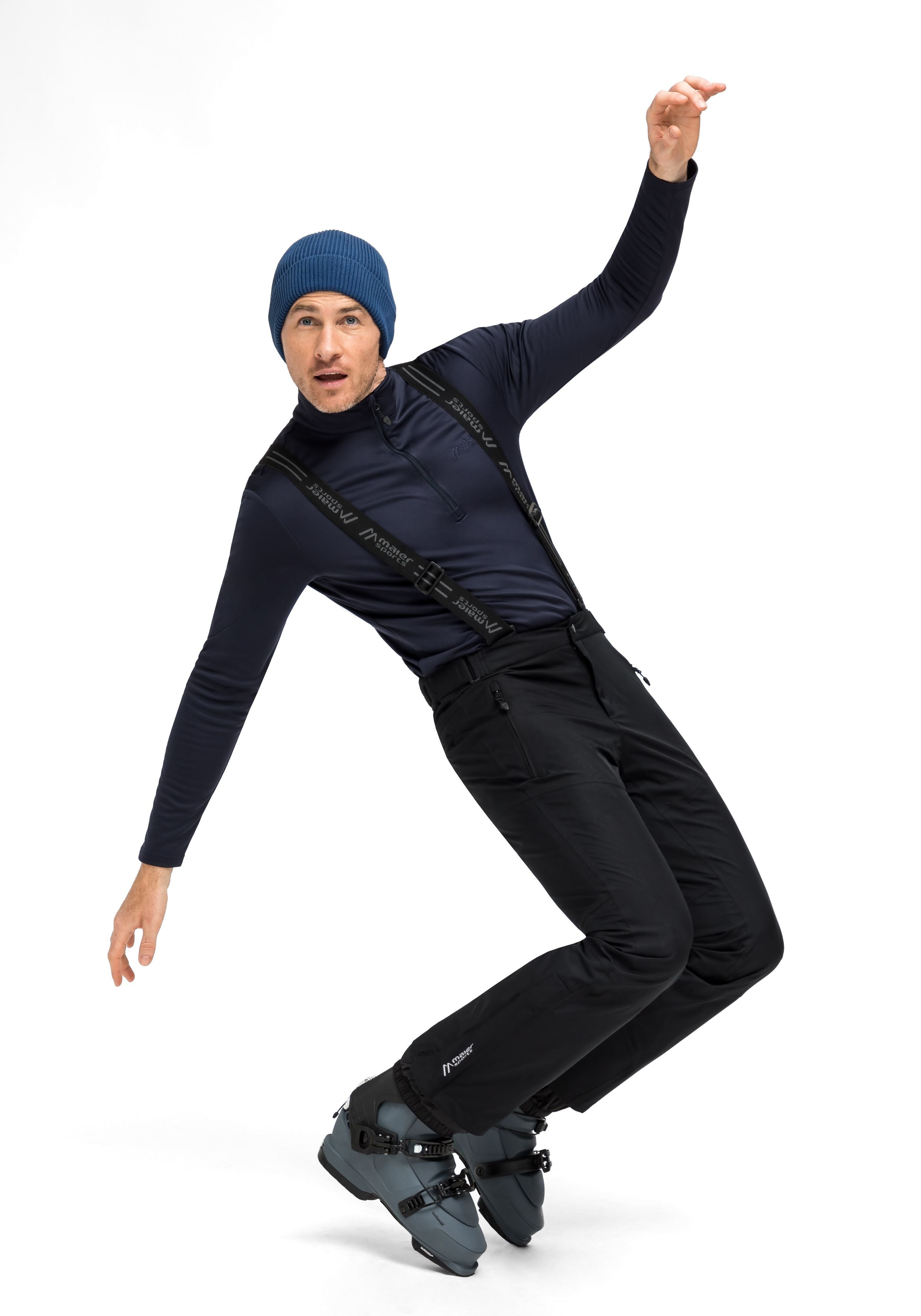 Maier Sports Anton light große Größen – black