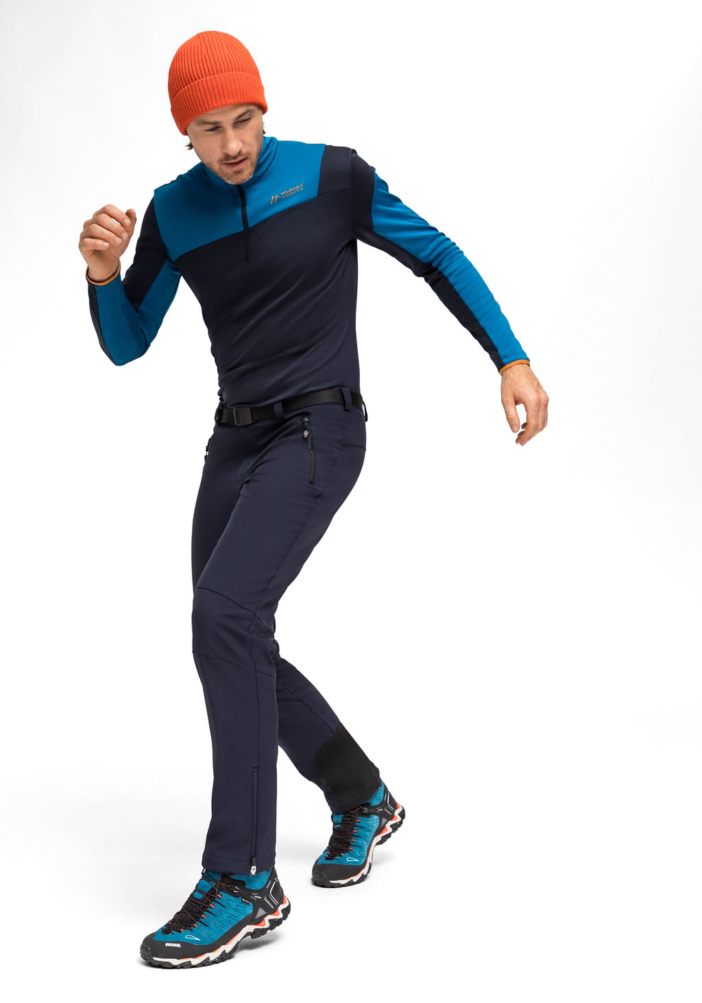 Maier Sports Tech Pants M große Größen – night sky