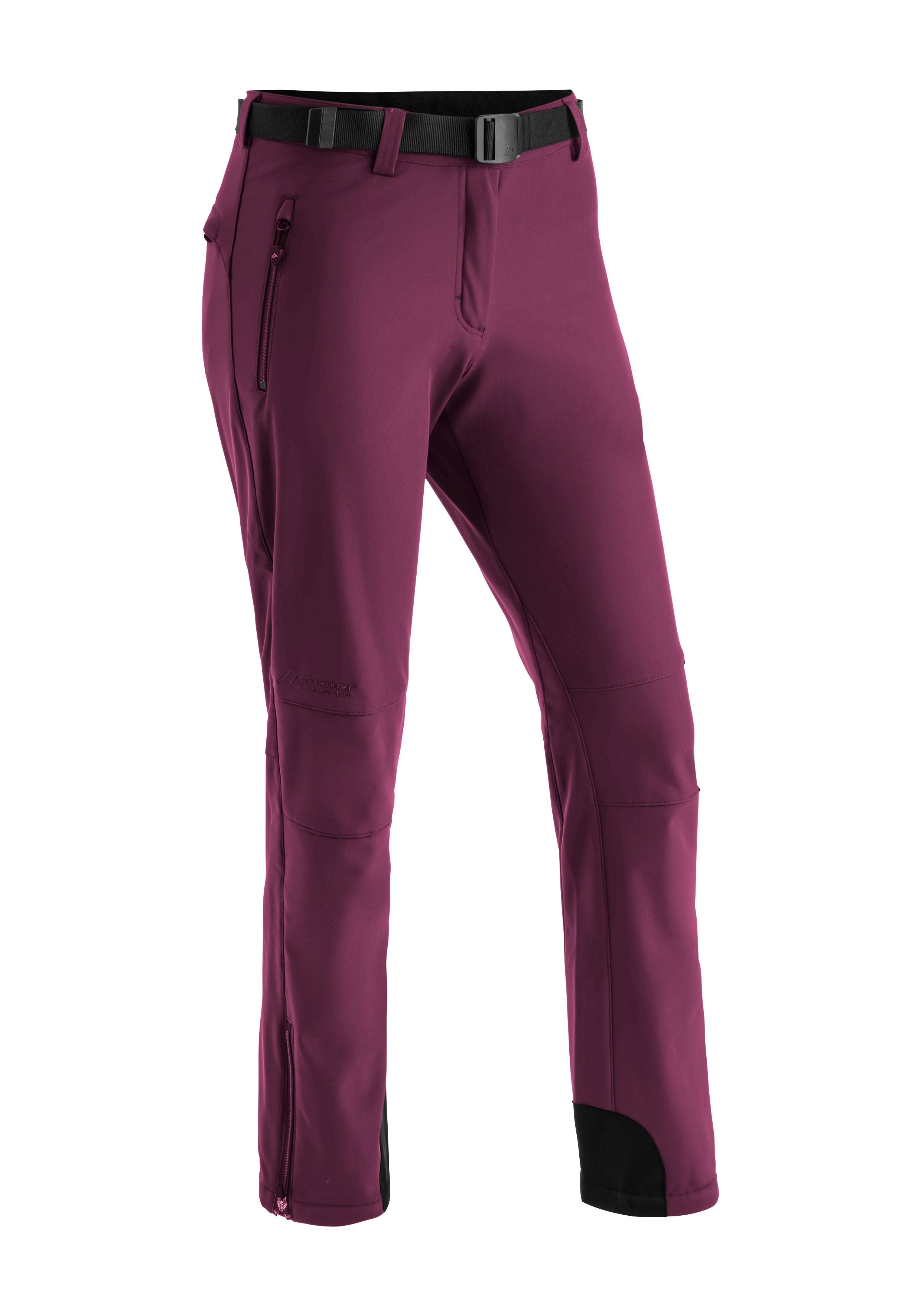 Maier Sports Tech Pants W große Größen – Violet