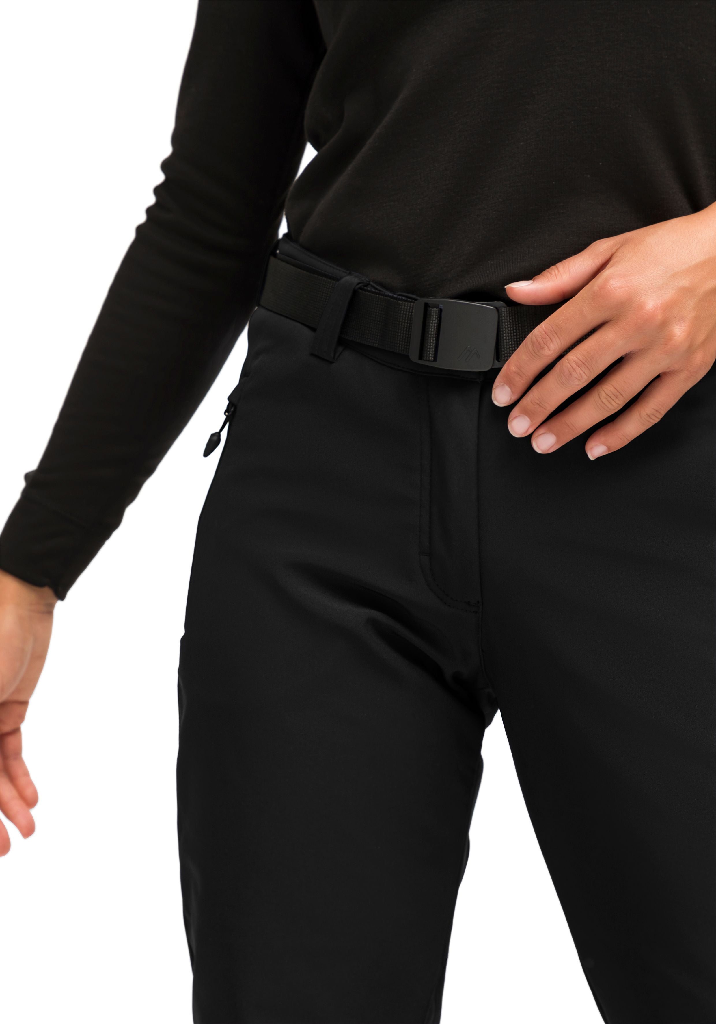 Maier Sports Tech Pants W große Größen – black