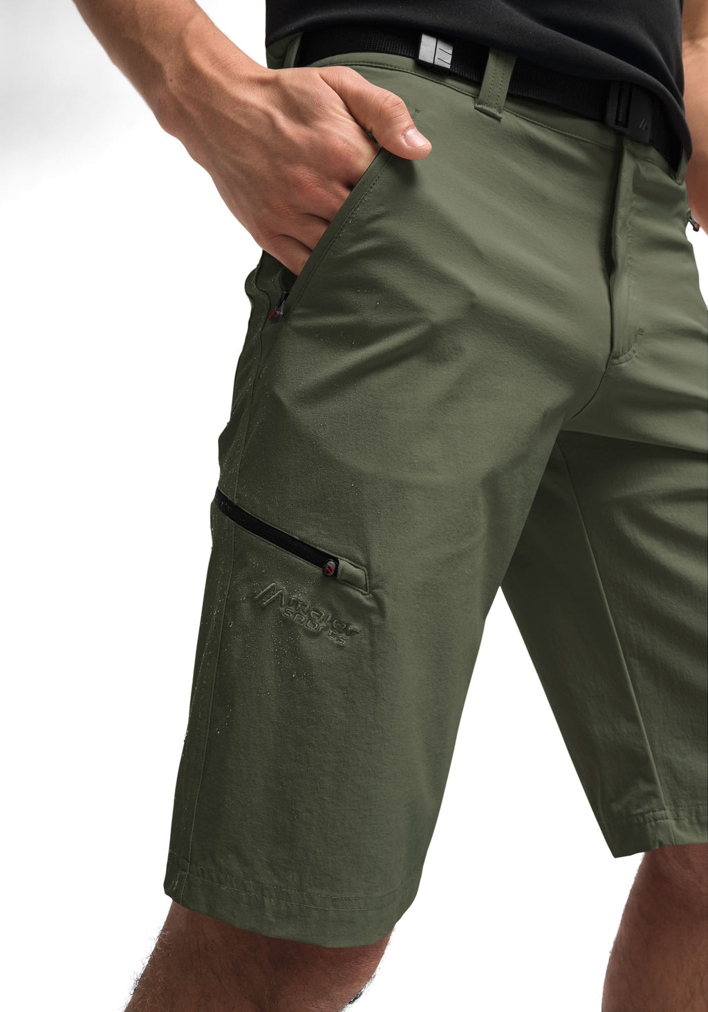Maier Sports Nil Bermuda große Größen – green goose