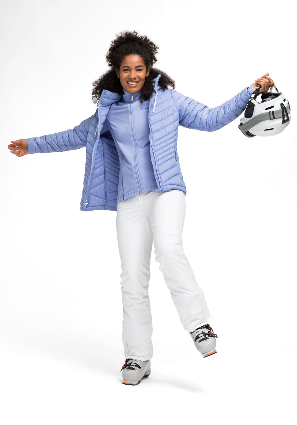 Maier Sports Allissia slim große Größen – white