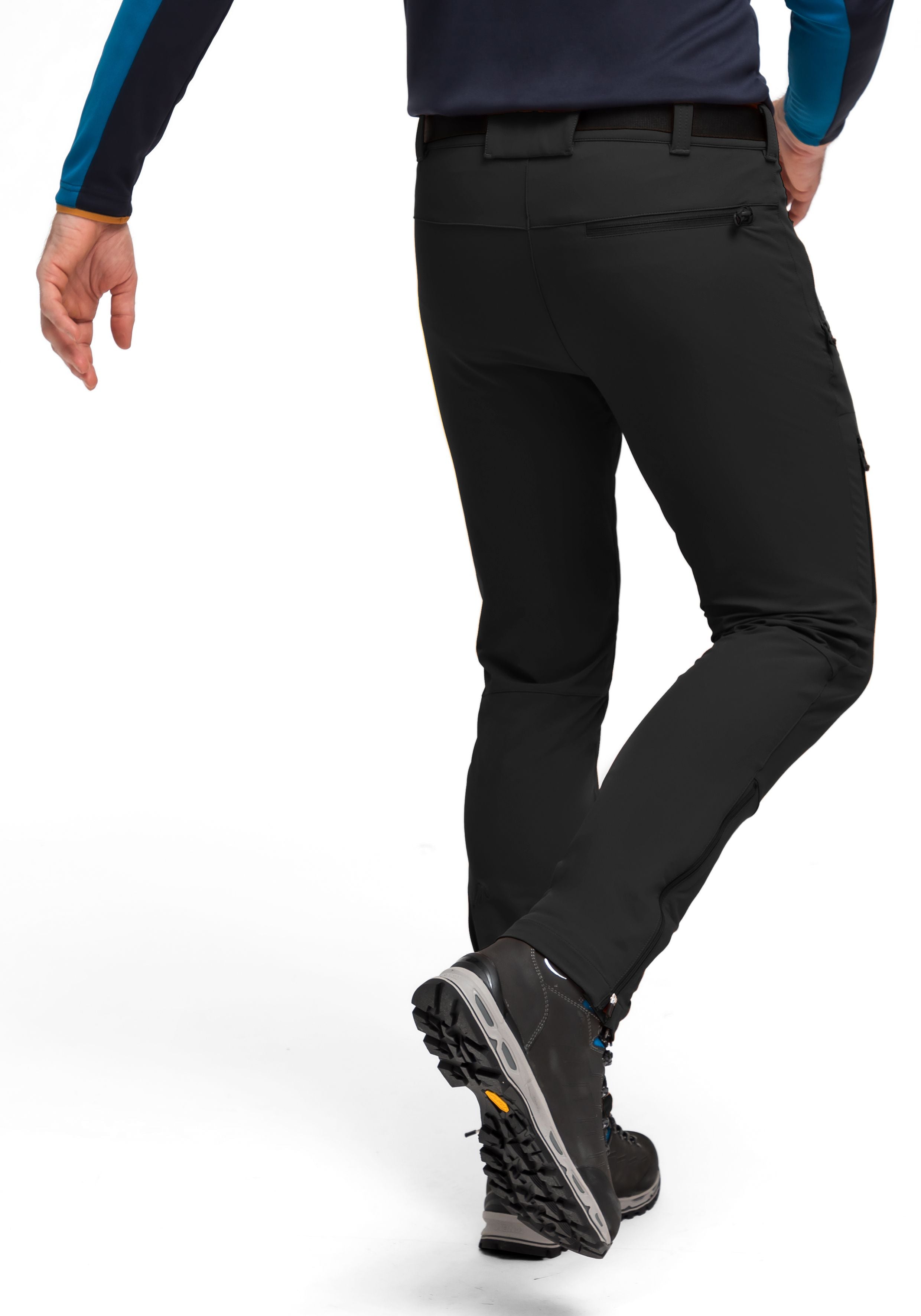 Maier Sports Naturno slim große Größen – black