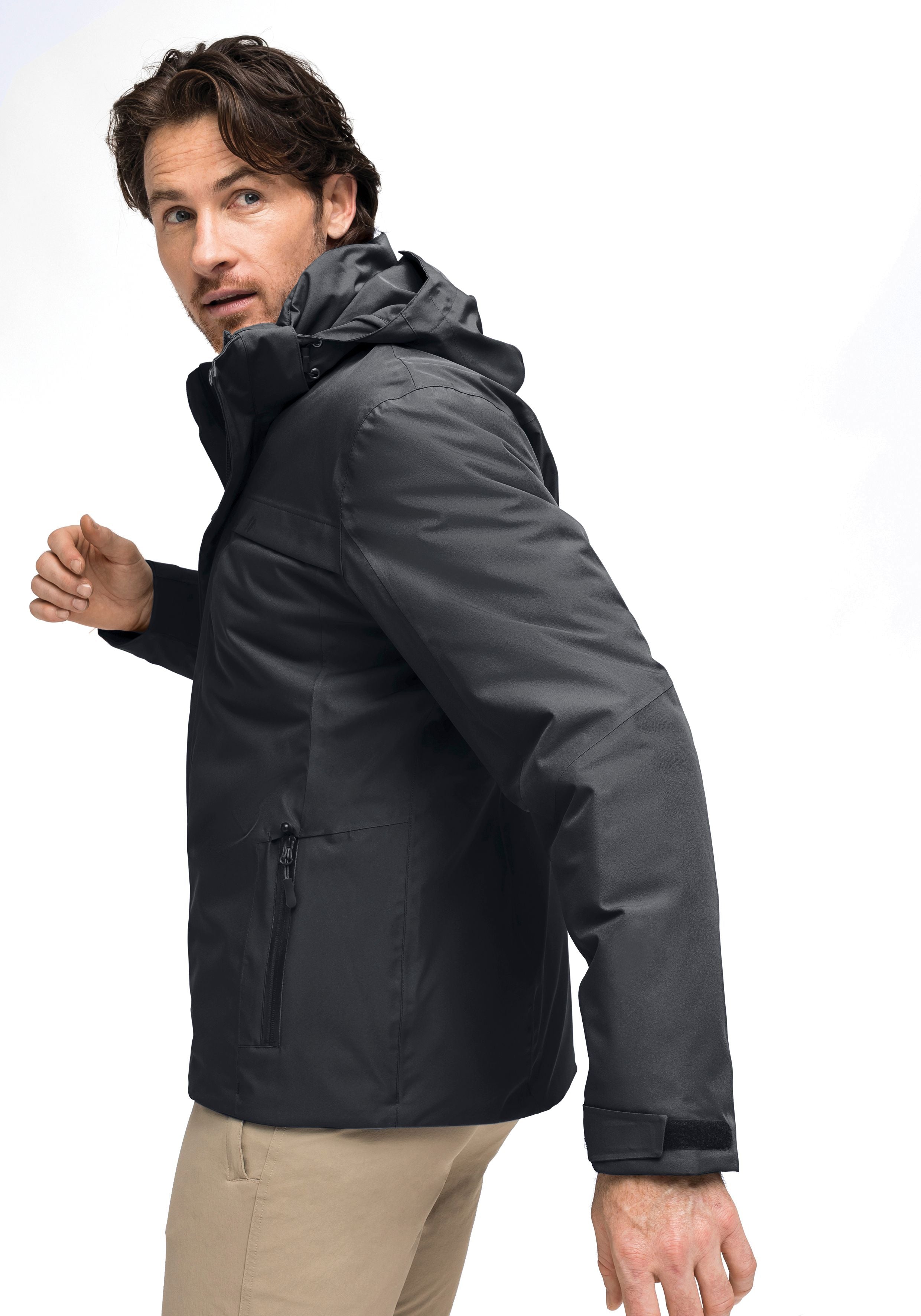 Maier Sports Peyor M große Größen – black/graphite