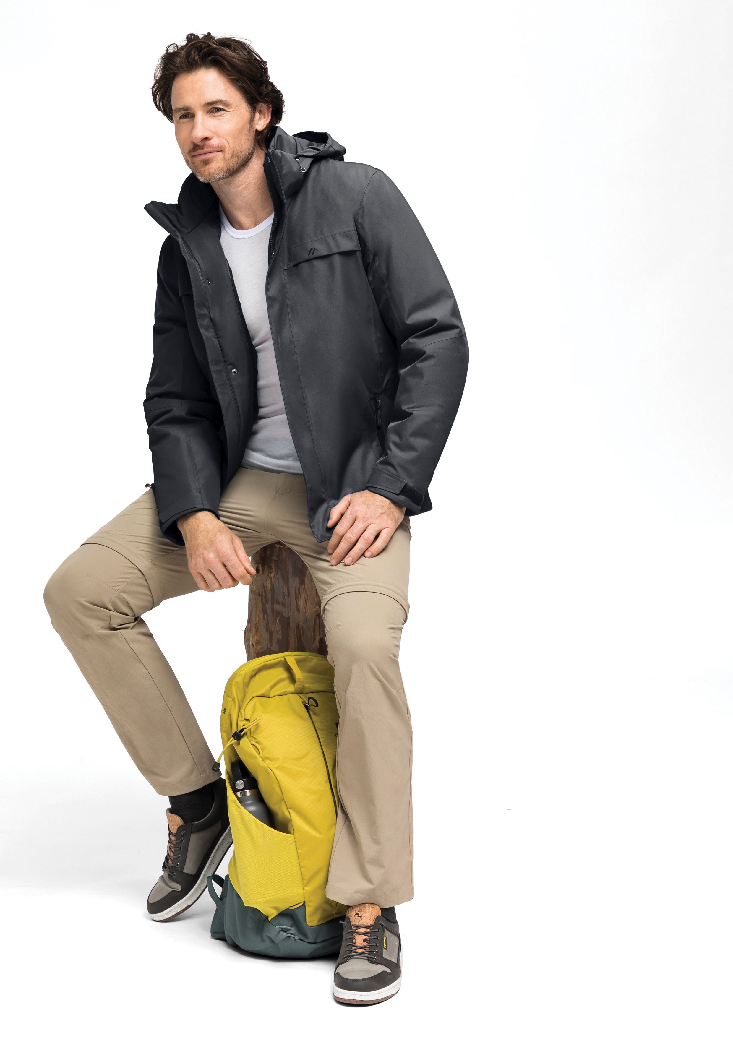 Maier Sports Peyor M große Größen – black/graphite