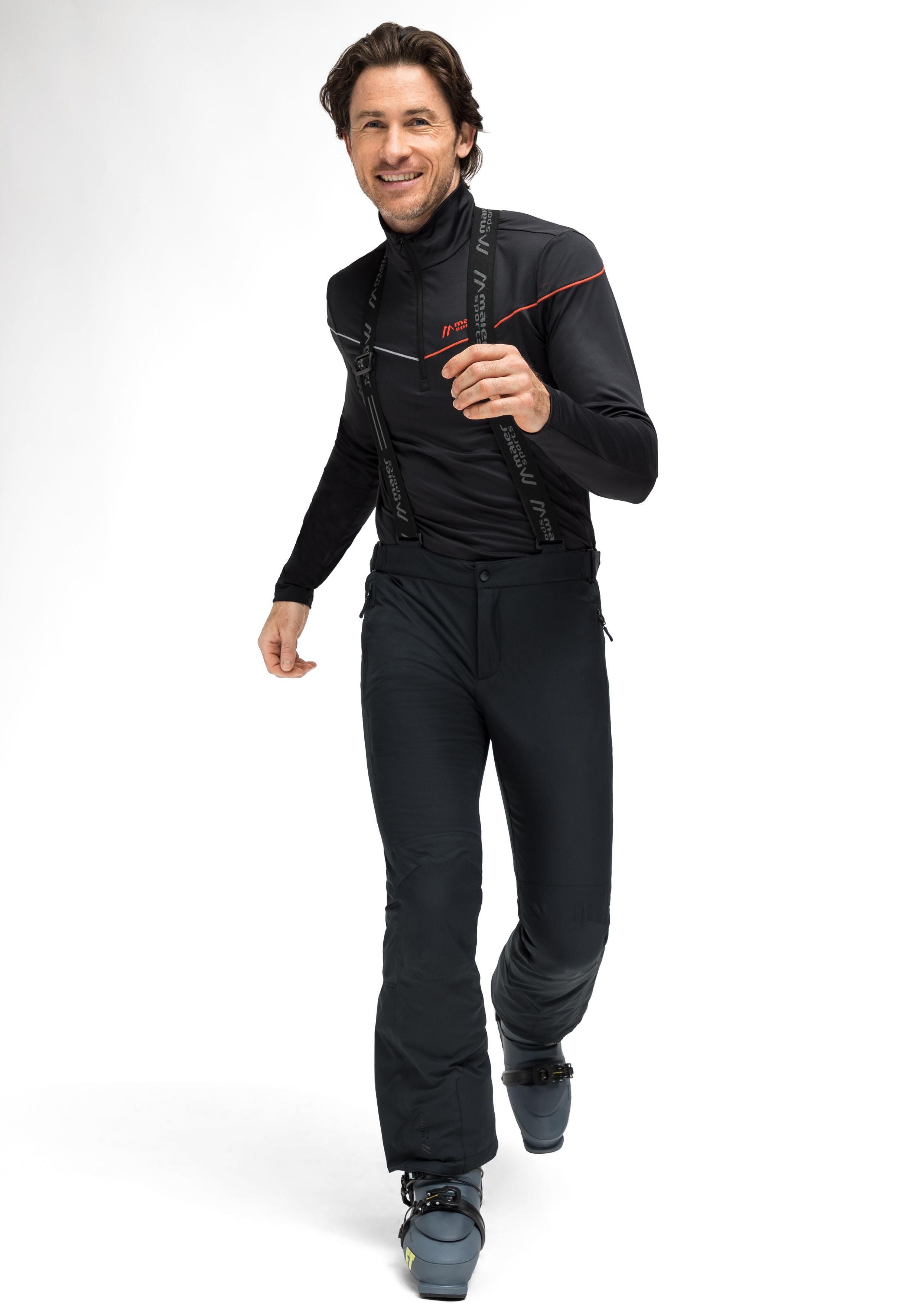 Maier Sports Joscha Slim große Größen – Black