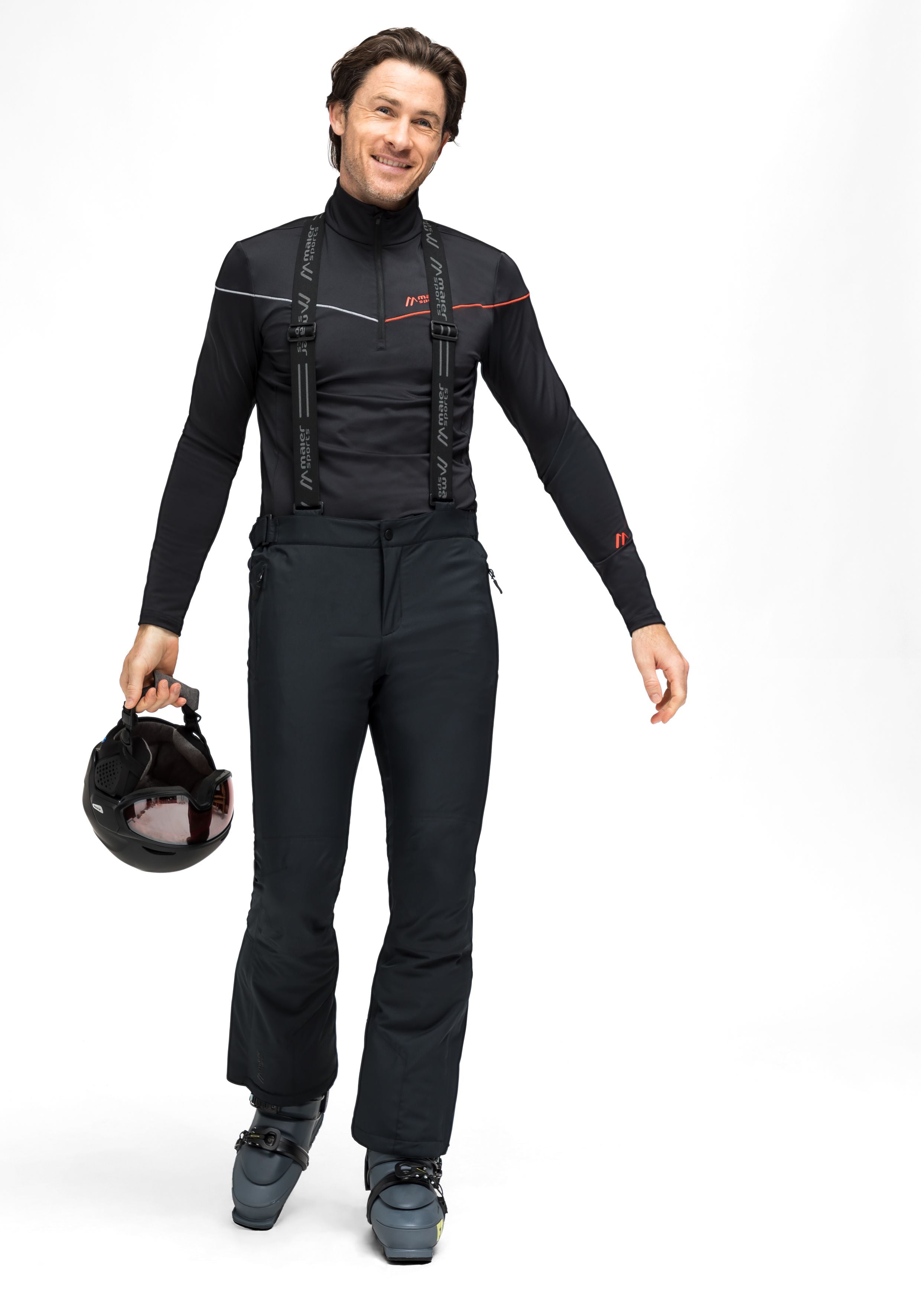 Maier Sports Joscha Slim große Größen – Black