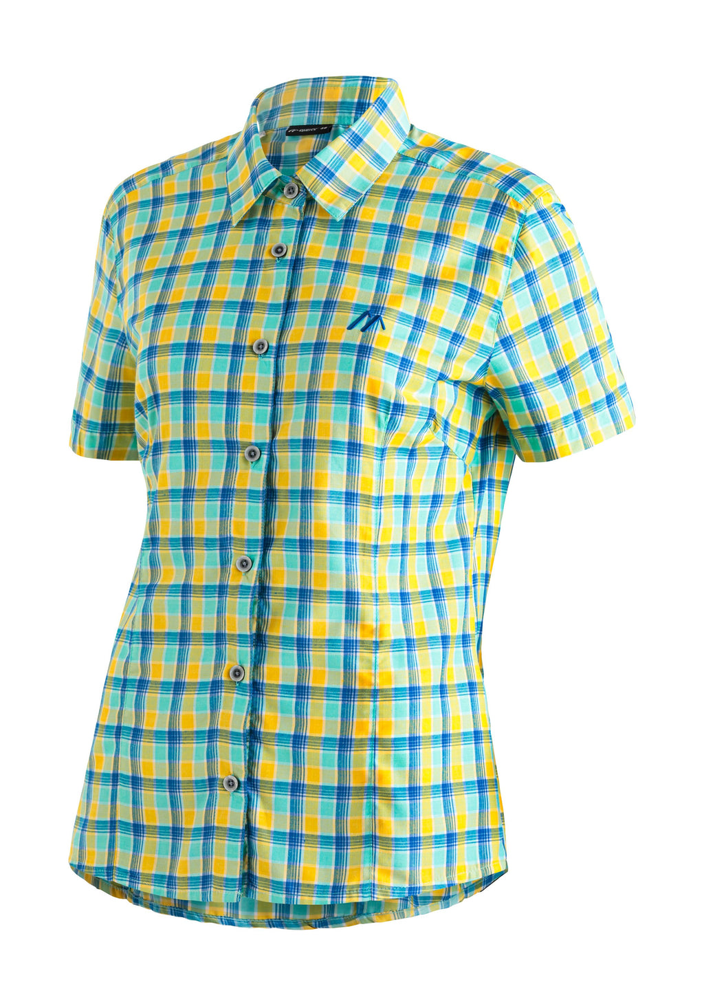 Maier Sports Philina große Größen – blue yellow check