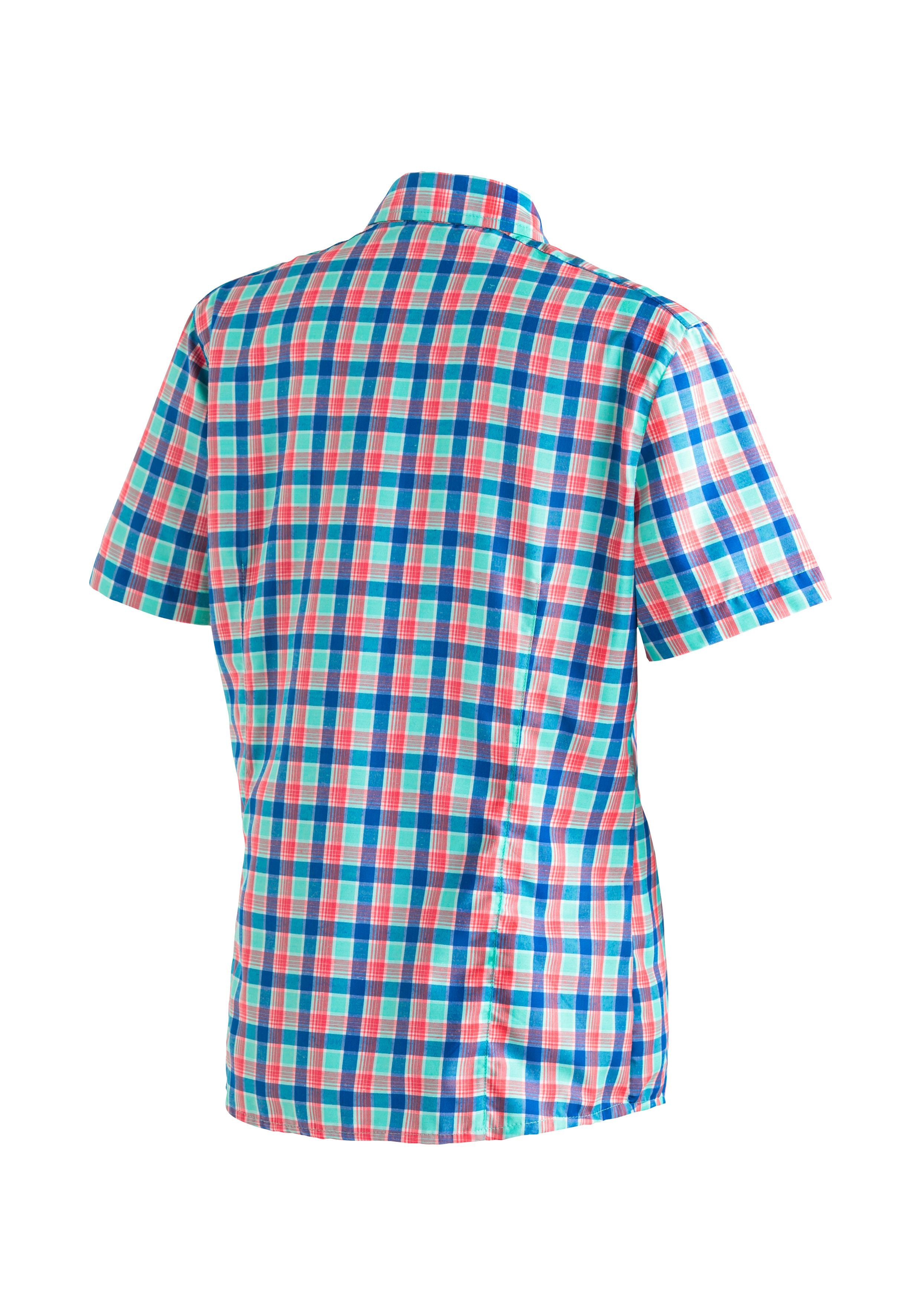 Maier Sports Philina große Größen – blue red check