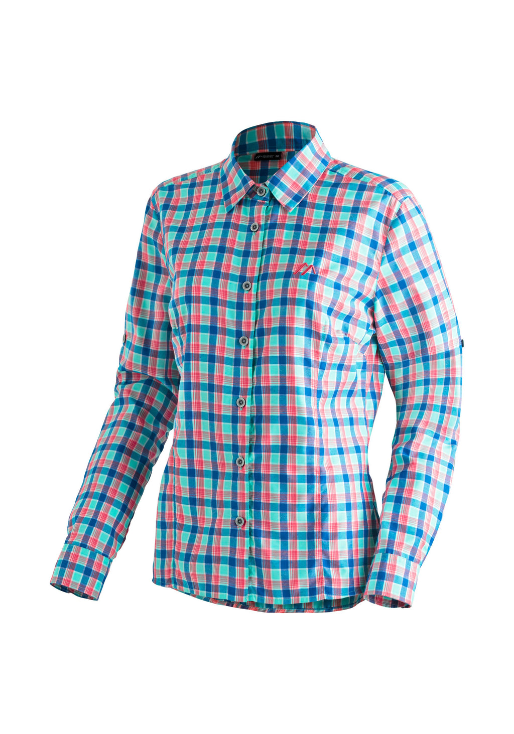 Maier Sports Nanni große Größen – blue red check