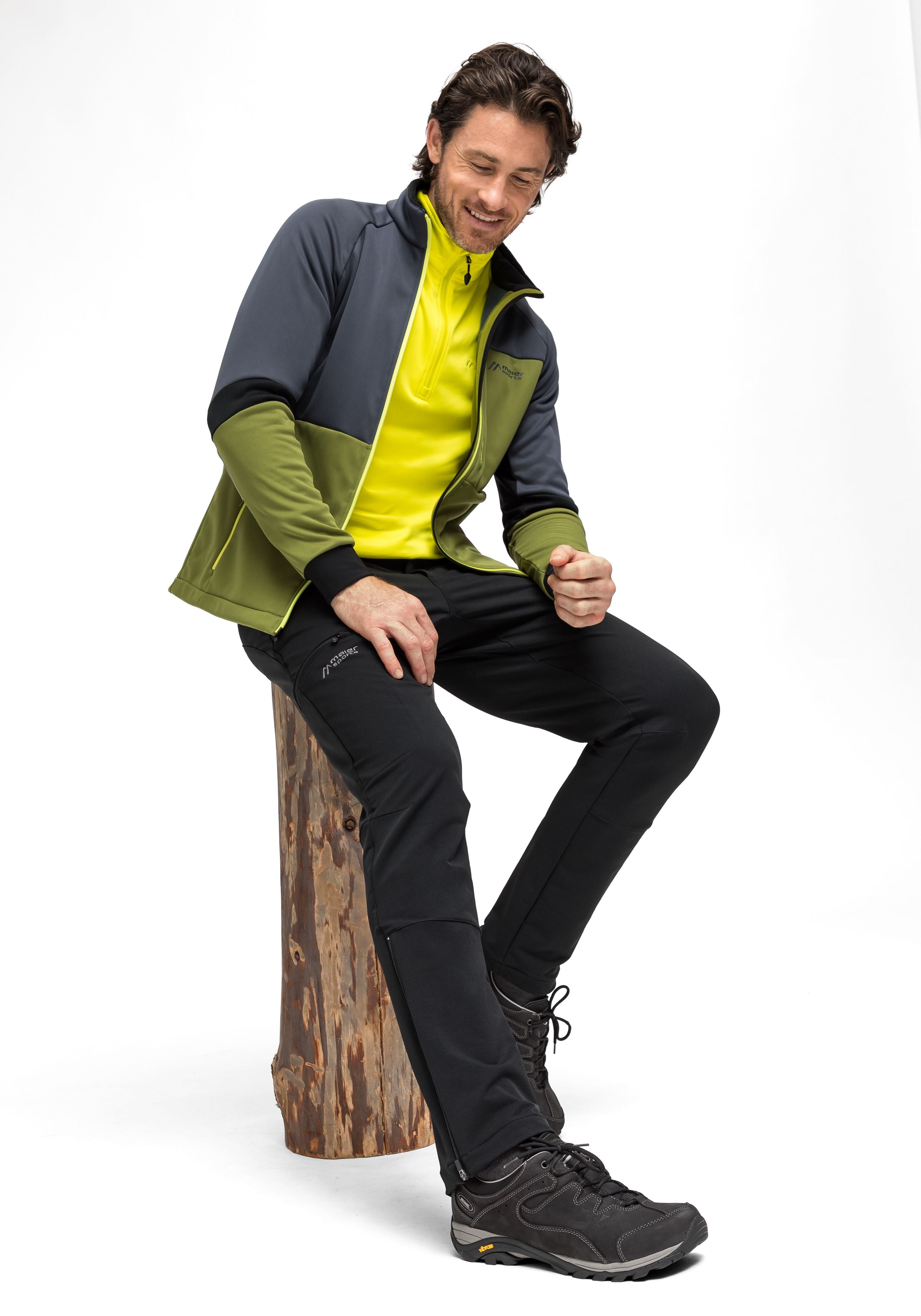 Maier Sports Norit winter M große Größen – black