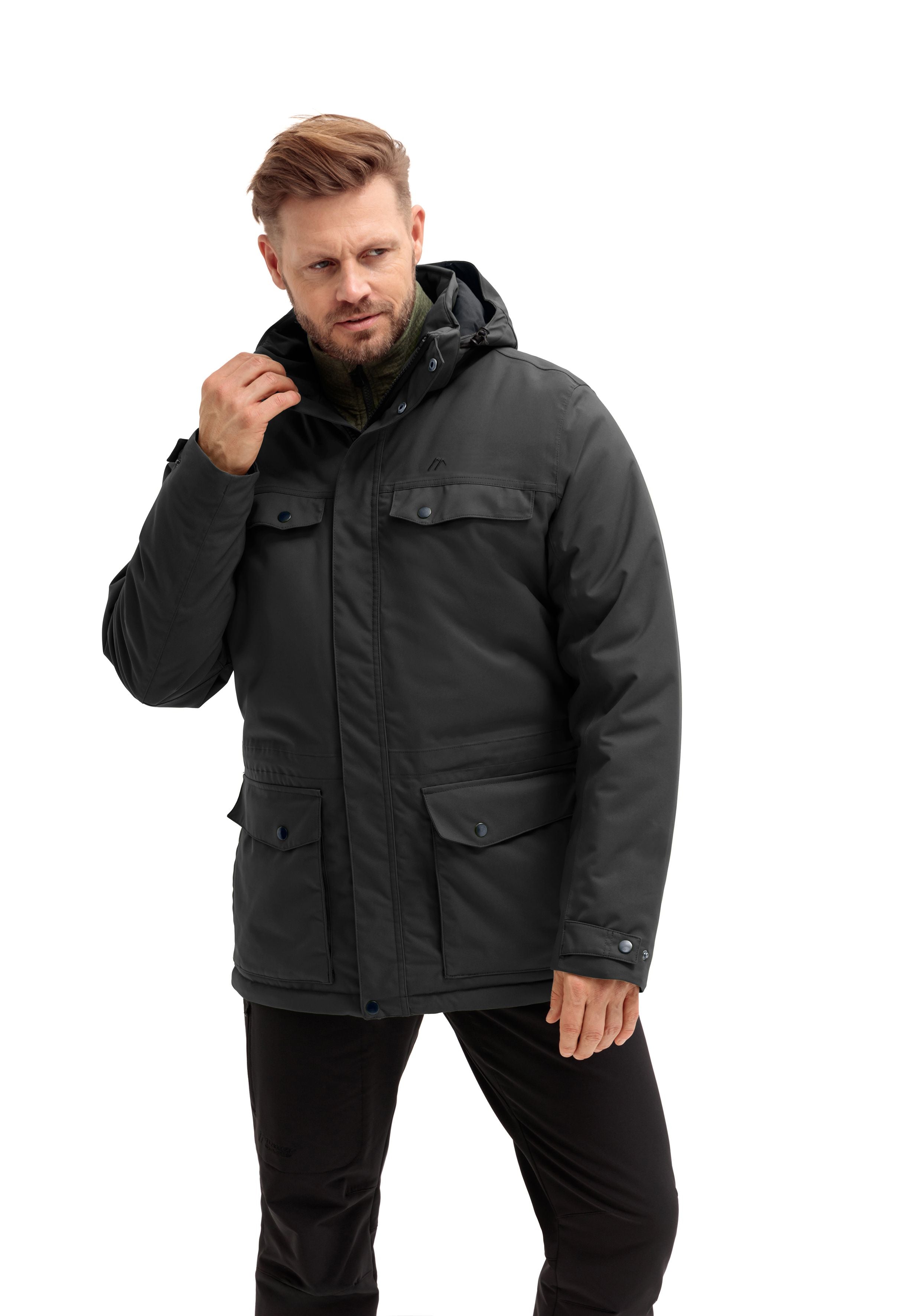 Maier Sports Knuth große Größen – black