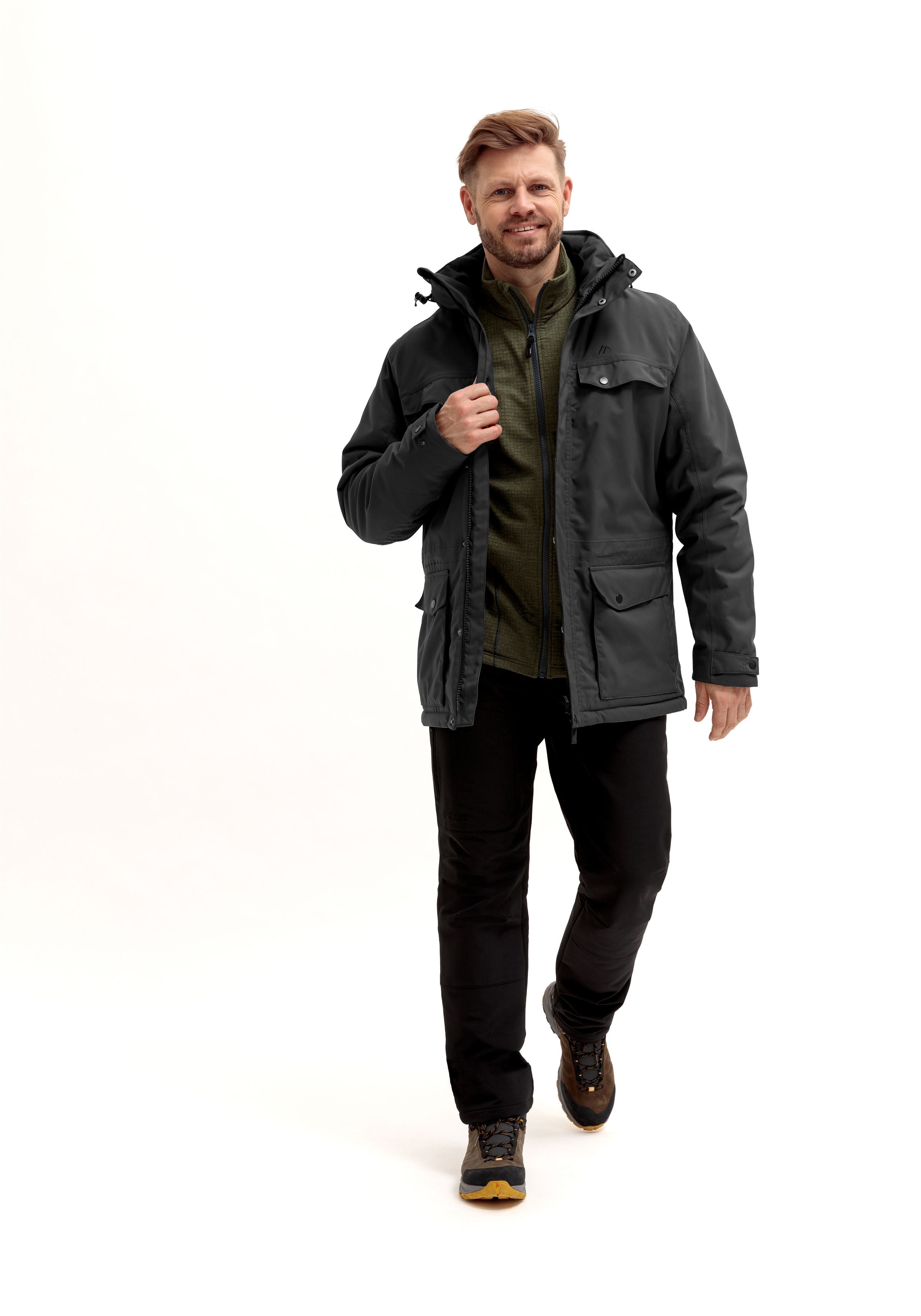 Maier Sports Knuth große Größen – black