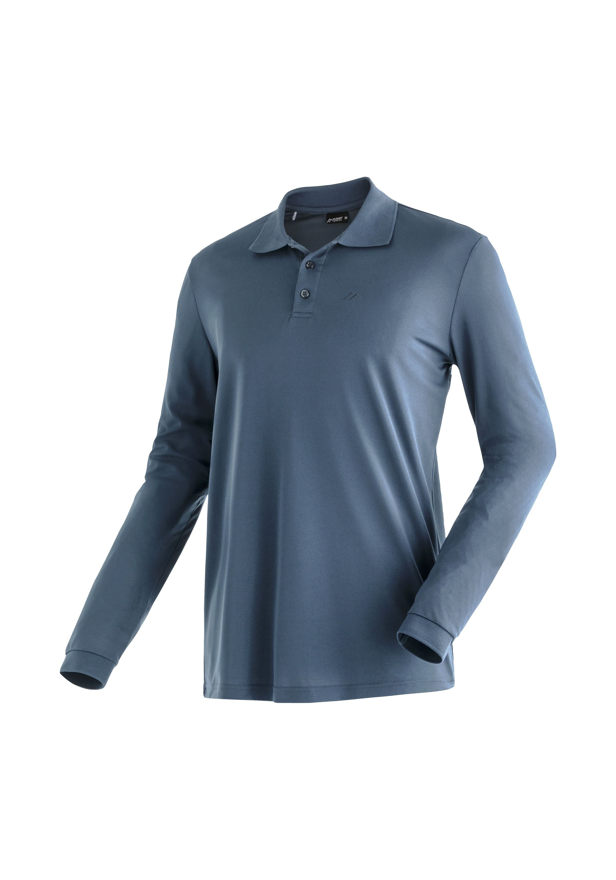 Maier Sports Ulrich L/S große Größen – ensign blue
