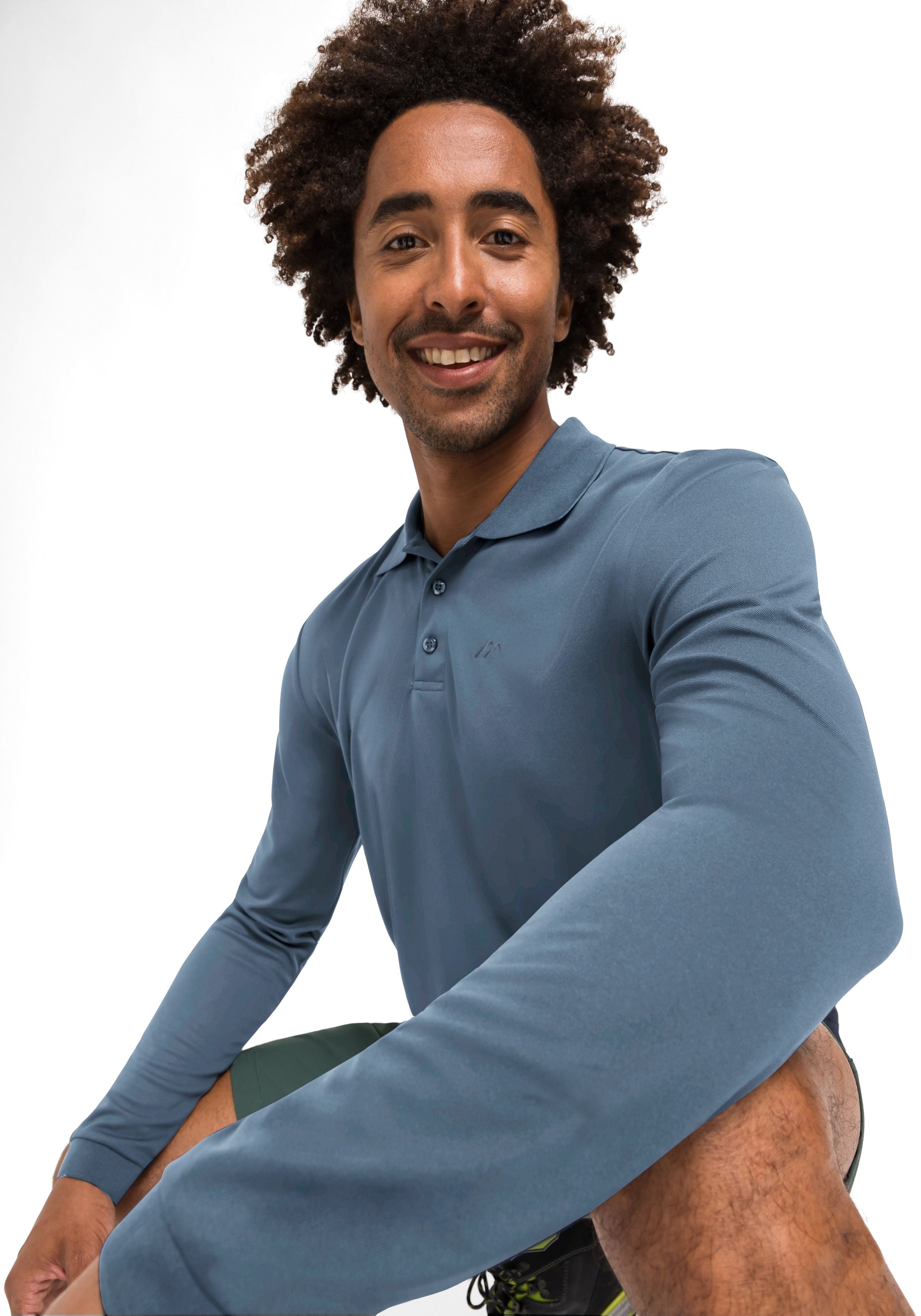 Maier Sports Ulrich L/S große Größen – ensign blue