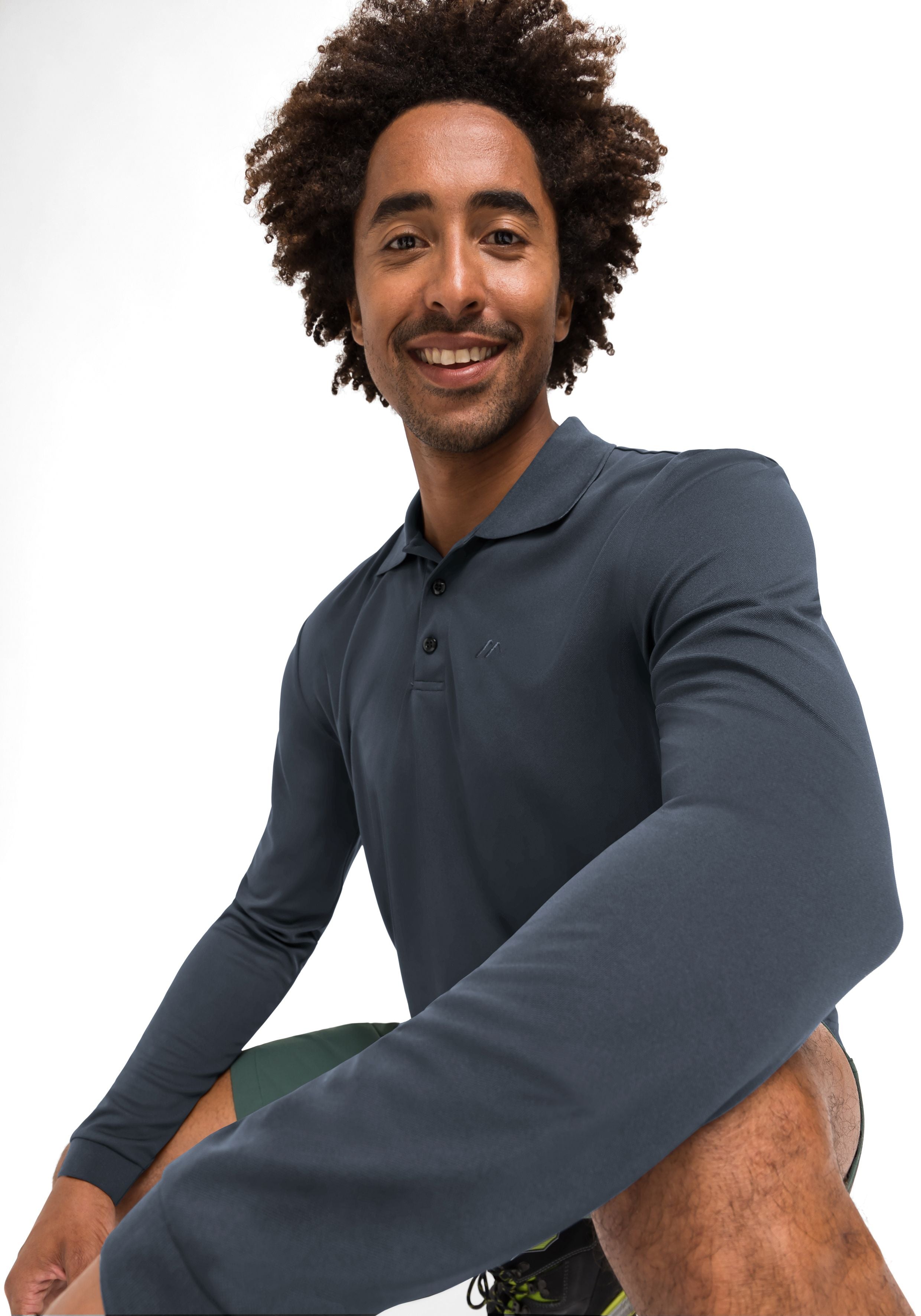 Maier Sports Ulrich L/S große Größen – graphite