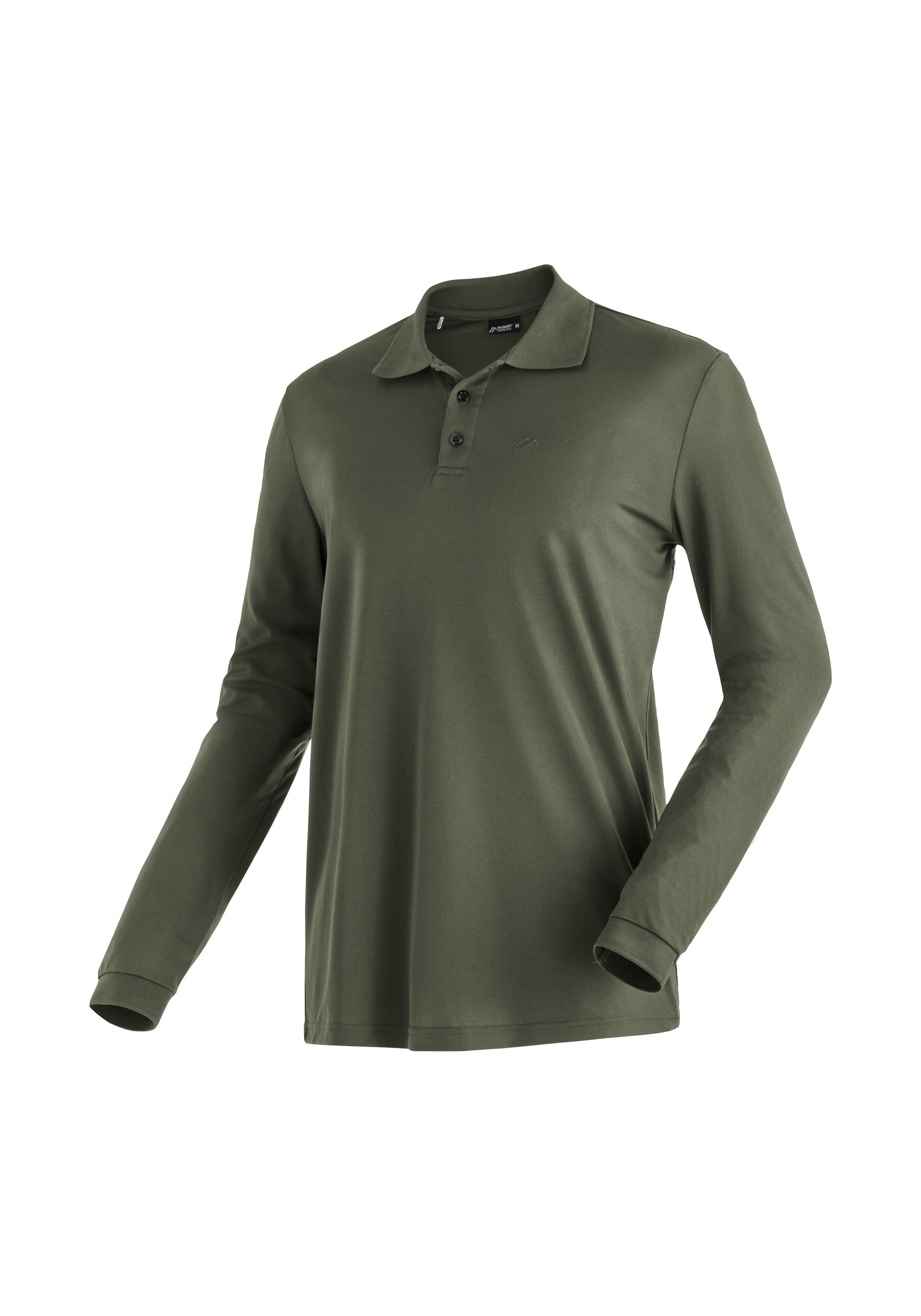 Maier Sports Ulrich L/S große Größen – green goose
