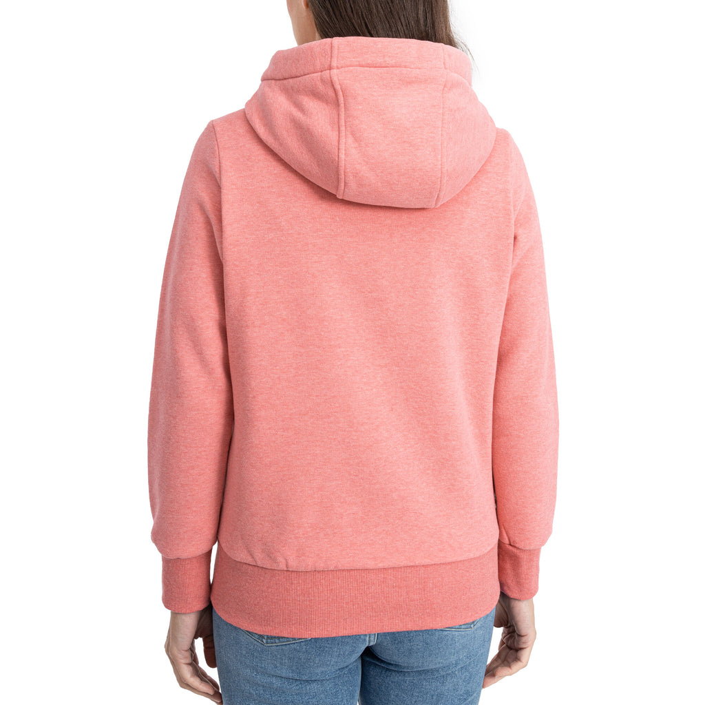 DEPROC Kapuzensweatjacke Finja II – rosé melange