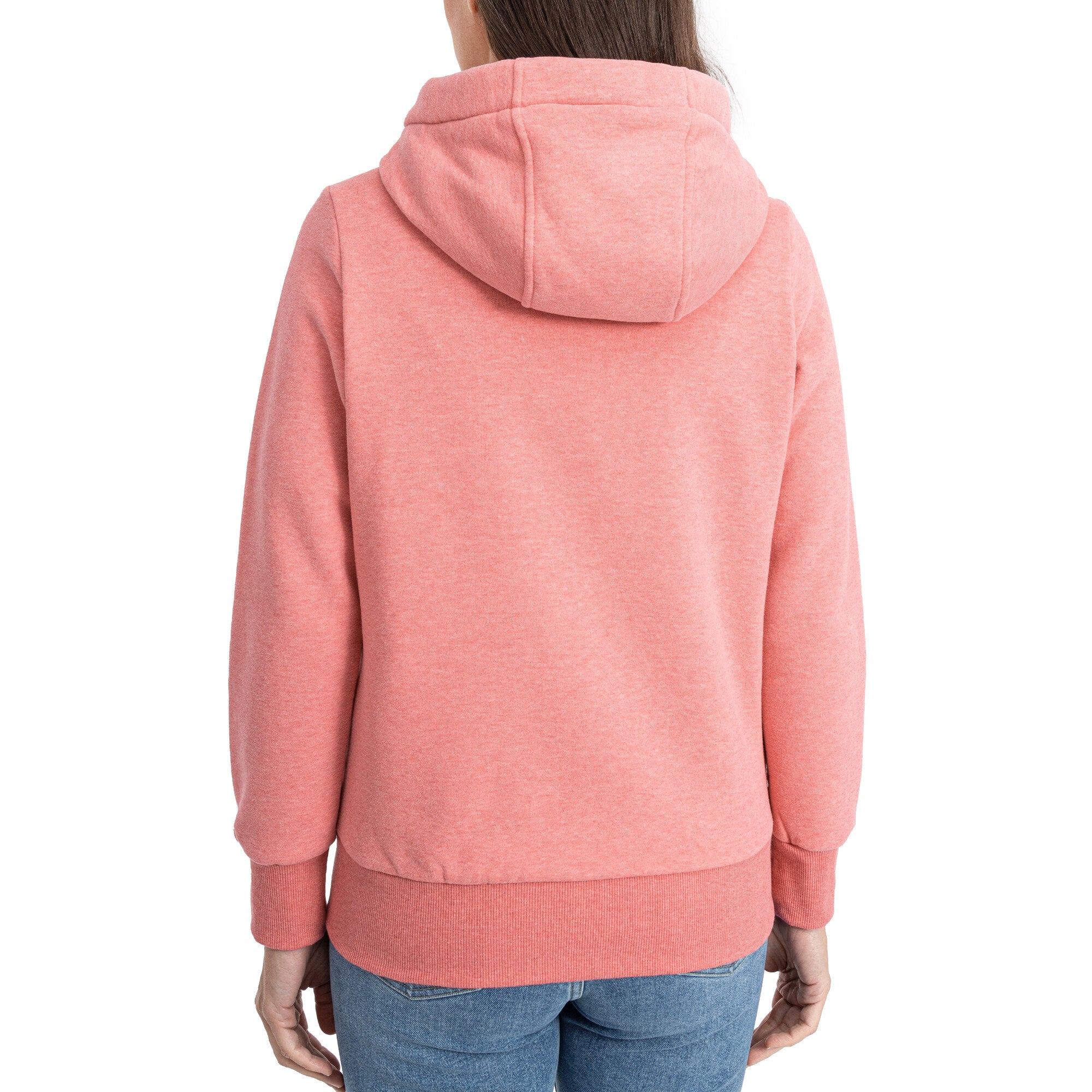 DEPROC Kapuzensweatjacke Finja II – rosé melange