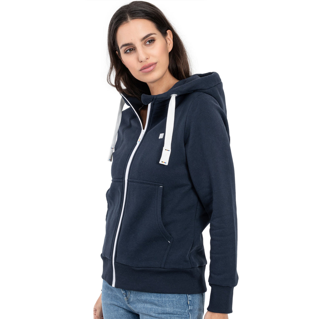 DEPROC Kapuzensweatjacke Finja II – Navy