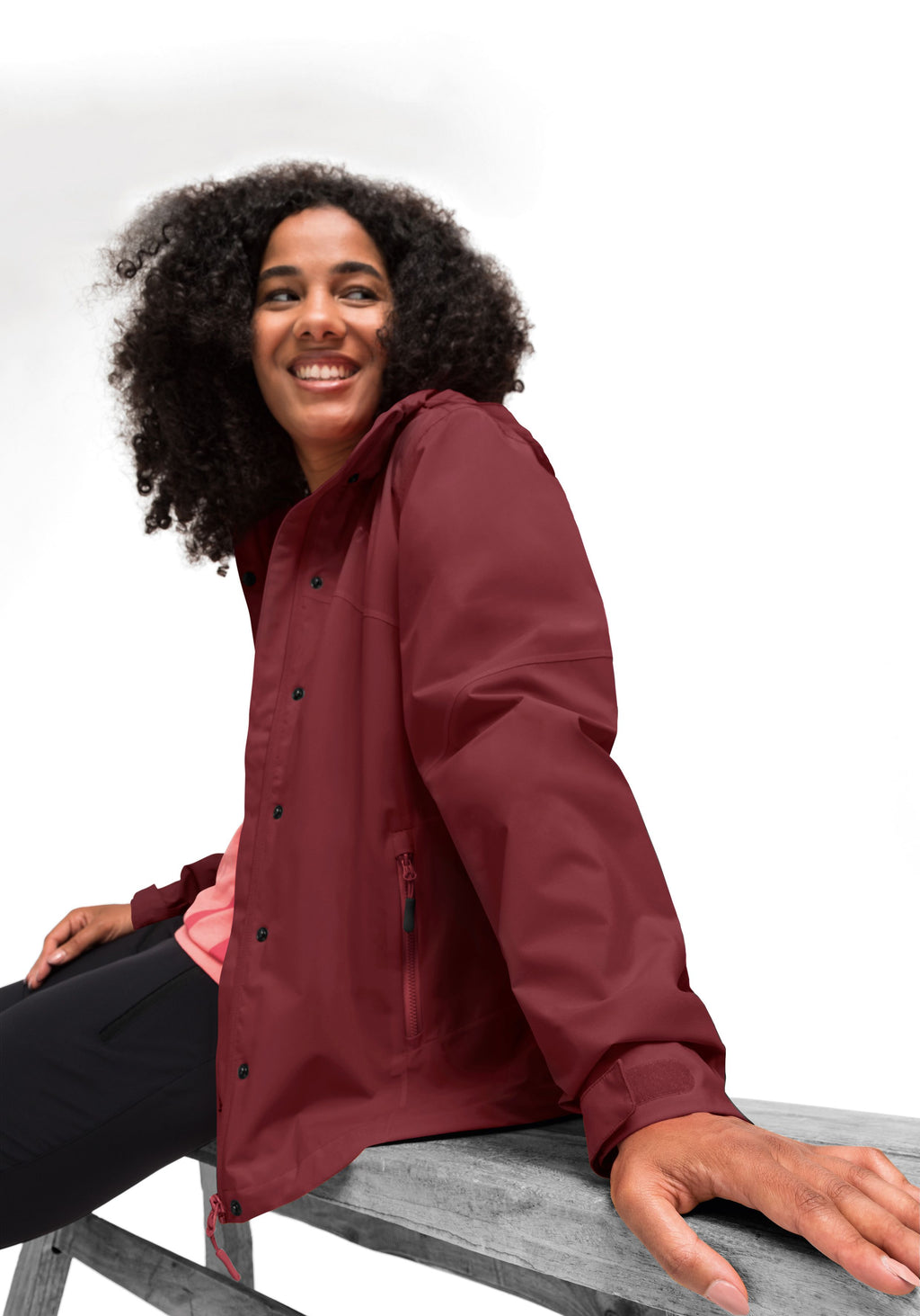 Maier Sports Metor rec W große Größen – sun-dried tomato