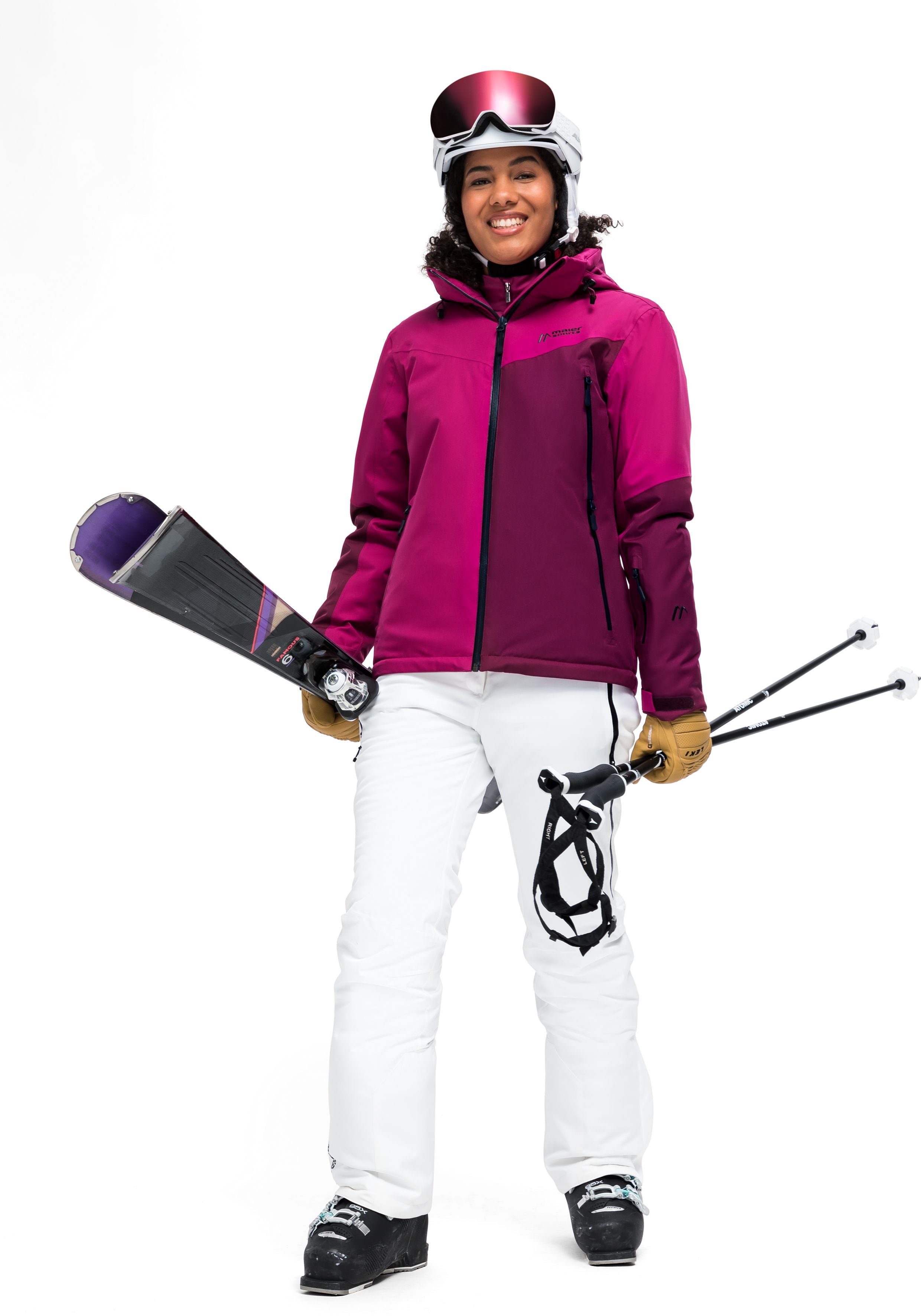 Maier Sports Nuria große Größen – magenta/cherrywin
