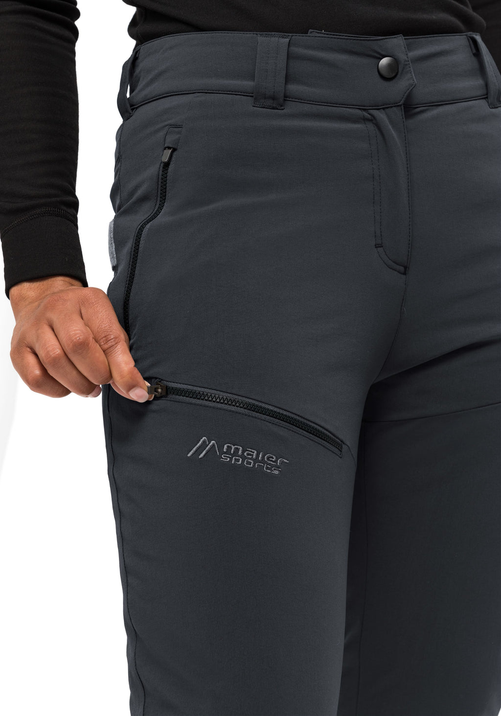 Maier Sports Lulaka Wool große Größen – black