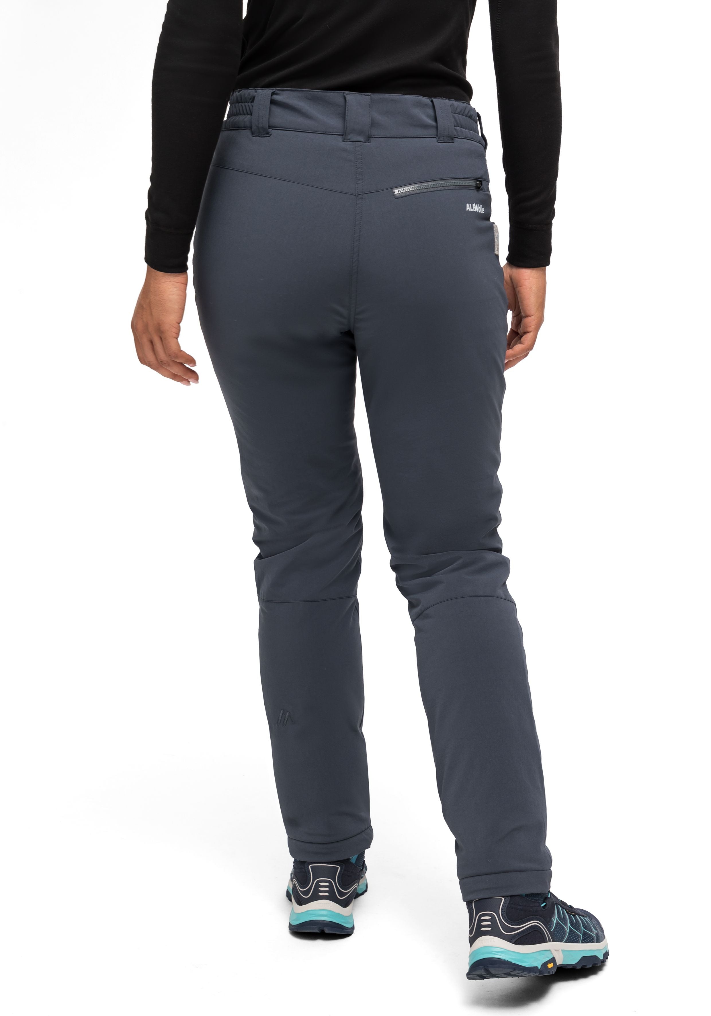 Maier Sports Lulaka Wool große Größen – graphite